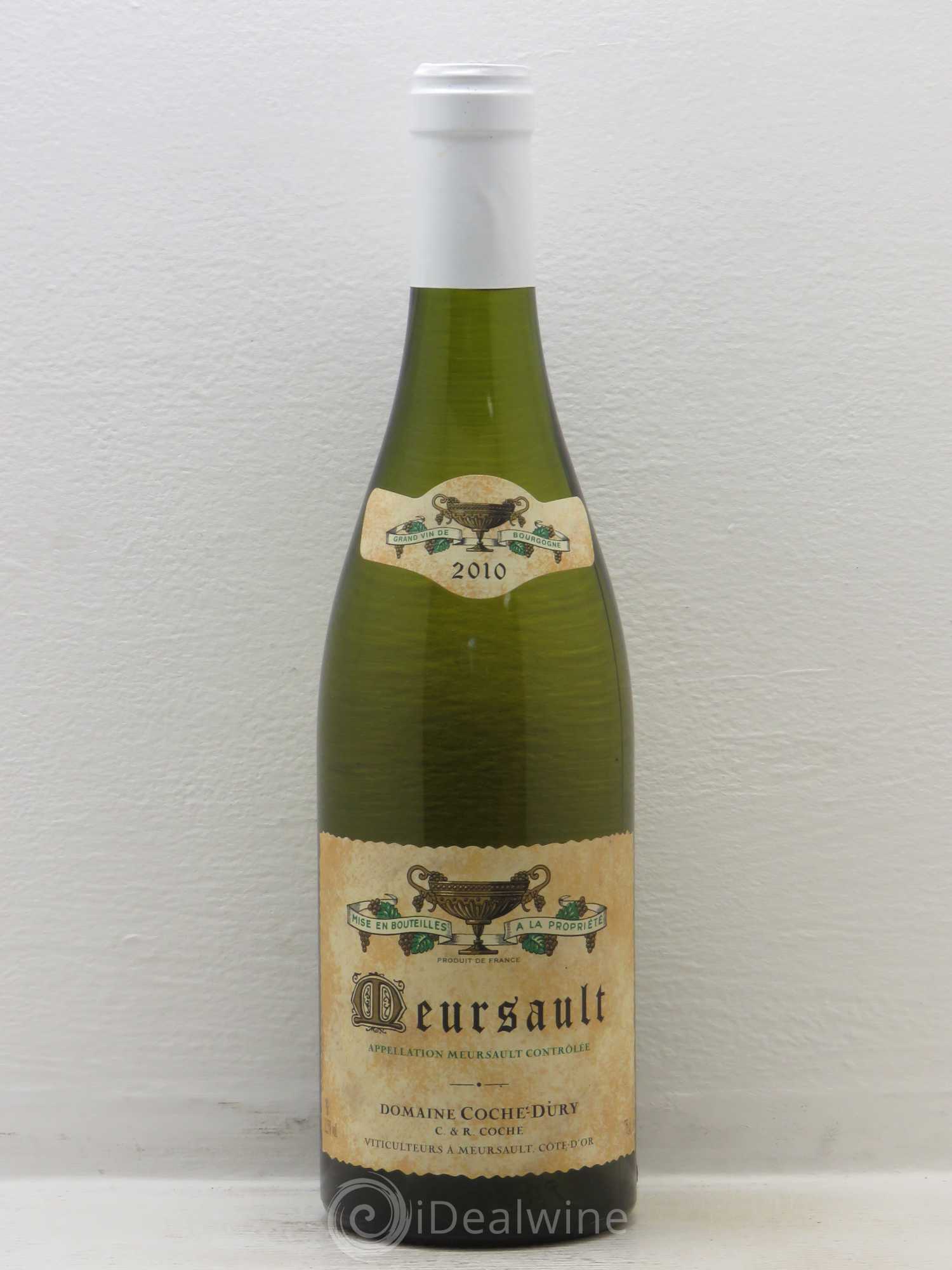 Meursault Coche Dury (Domaine) 2010 - Lot de 1 bouteille - 0