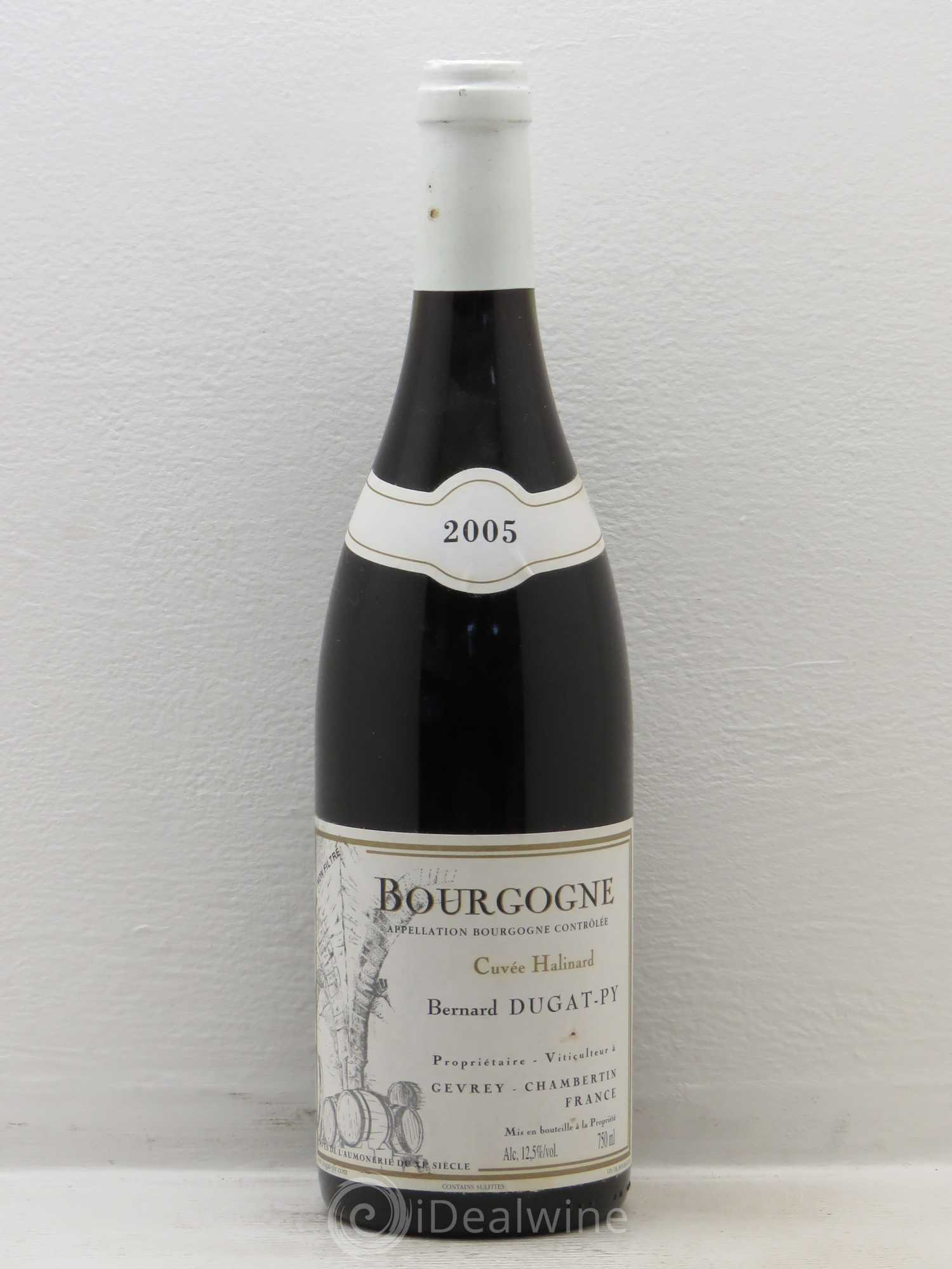 Bourgogne Cuvée Halinard - Domaine Dugat-Py 2005 - Lot de 1 bouteille - 0