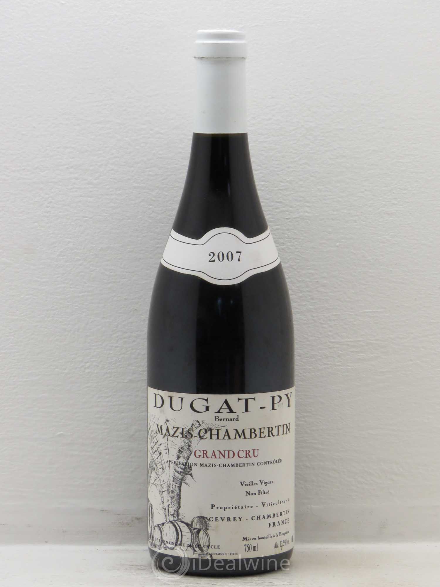 Mazis-Chambertin Grand Cru Vieilles Vignes Dugat-Py 2007 - Posten von 1 Flasche - 0