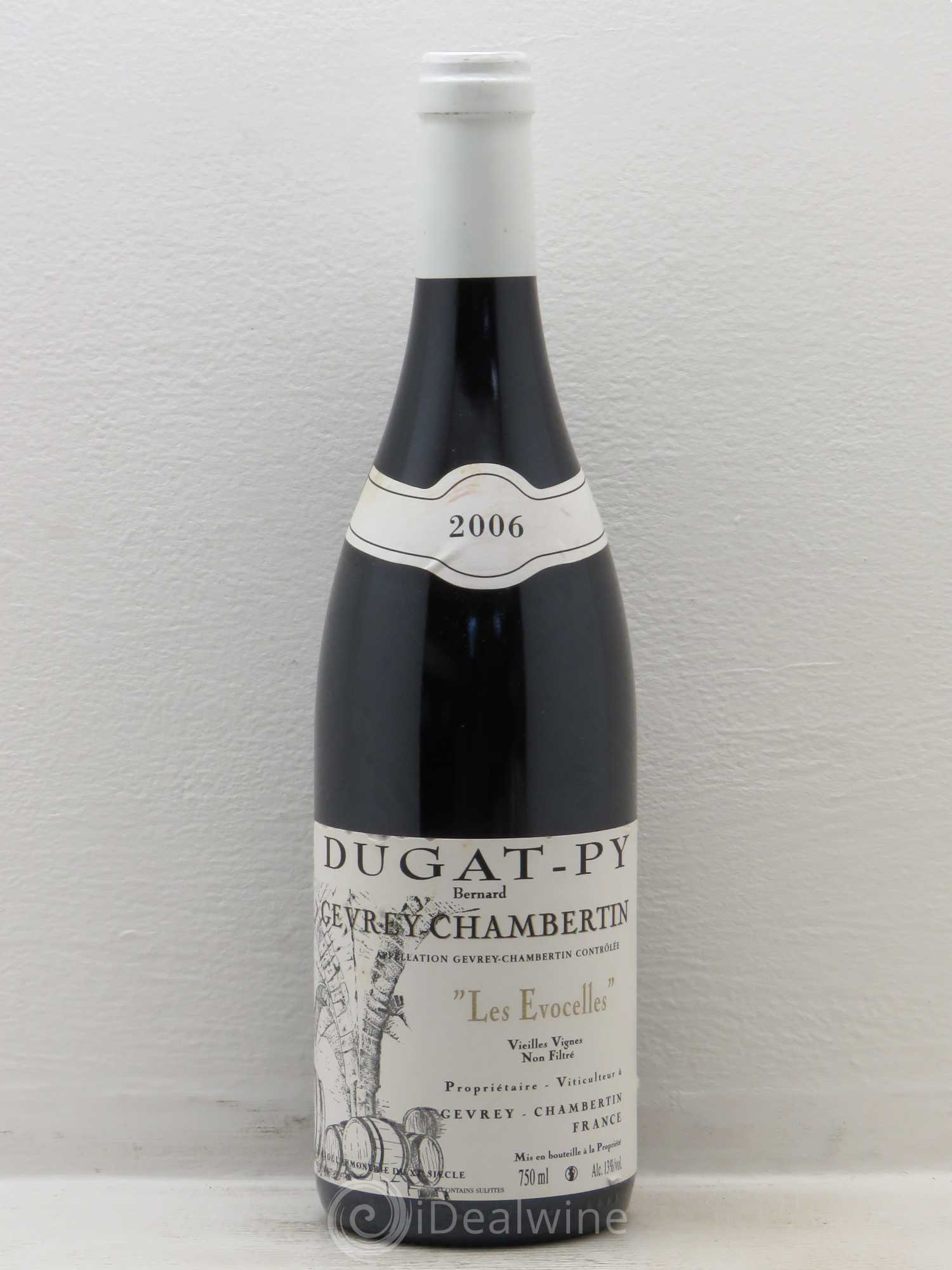 Gevrey-Chambertin Les Evocelles Vieilles Vignes Dugat-Py Vieilles Vignes 2006 - Lot de 1 bouteille - 0