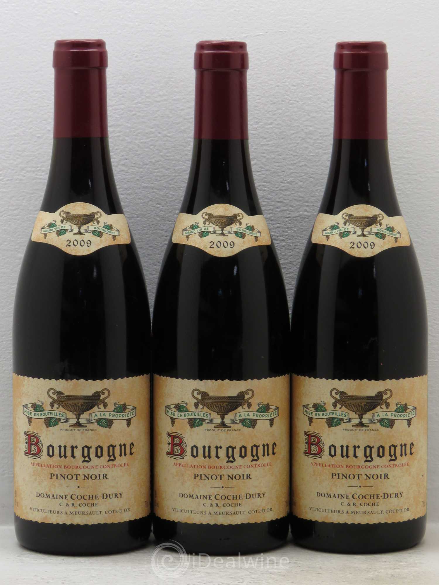 Bourgogne Coche Dury (Domaine) Tradition 2009 - Lot de 3 bouteilles - 0