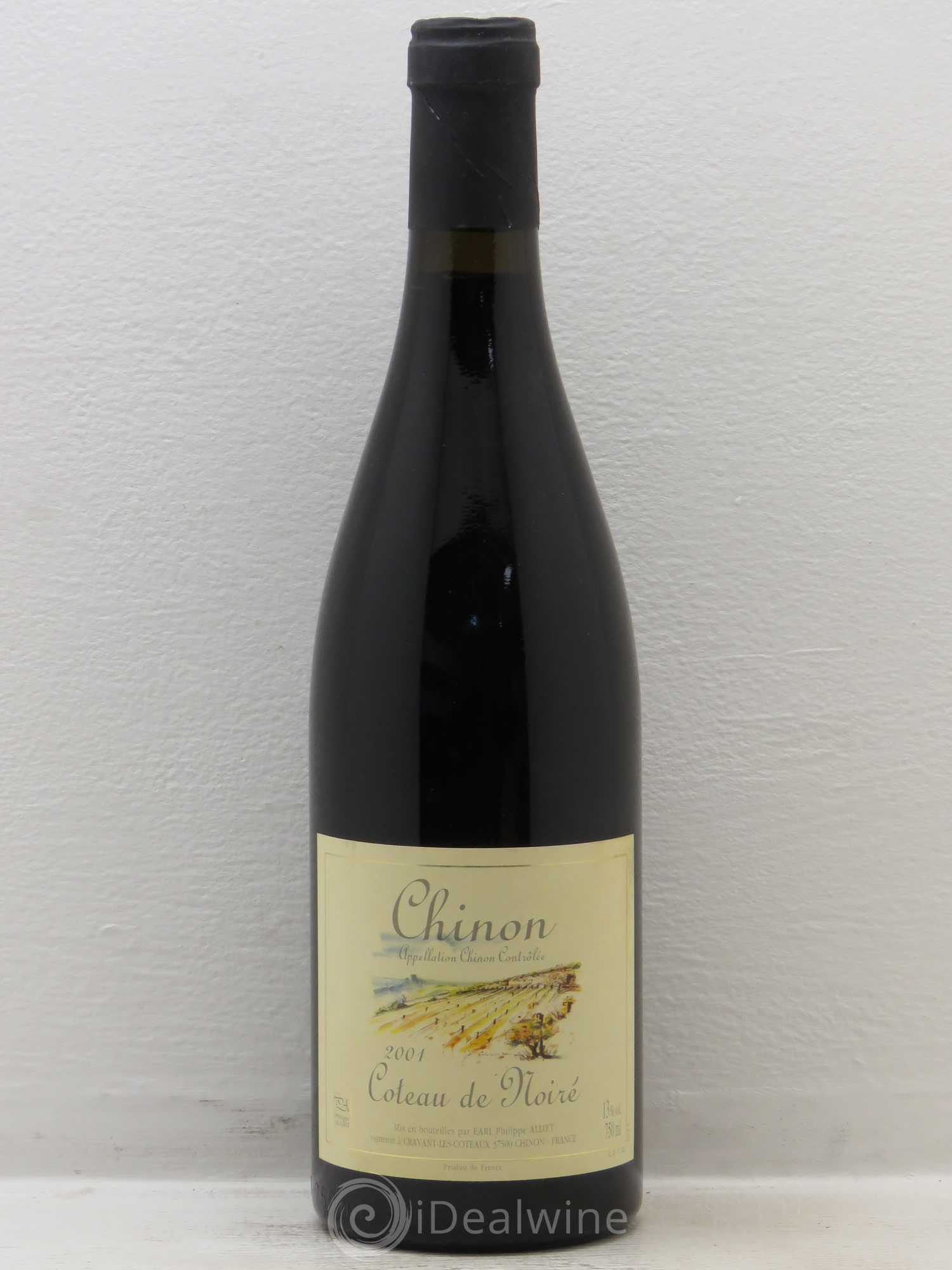 Chinon Coteau de Noiré Philippe Alliet 2001 - Lot de 1 bouteille - 0