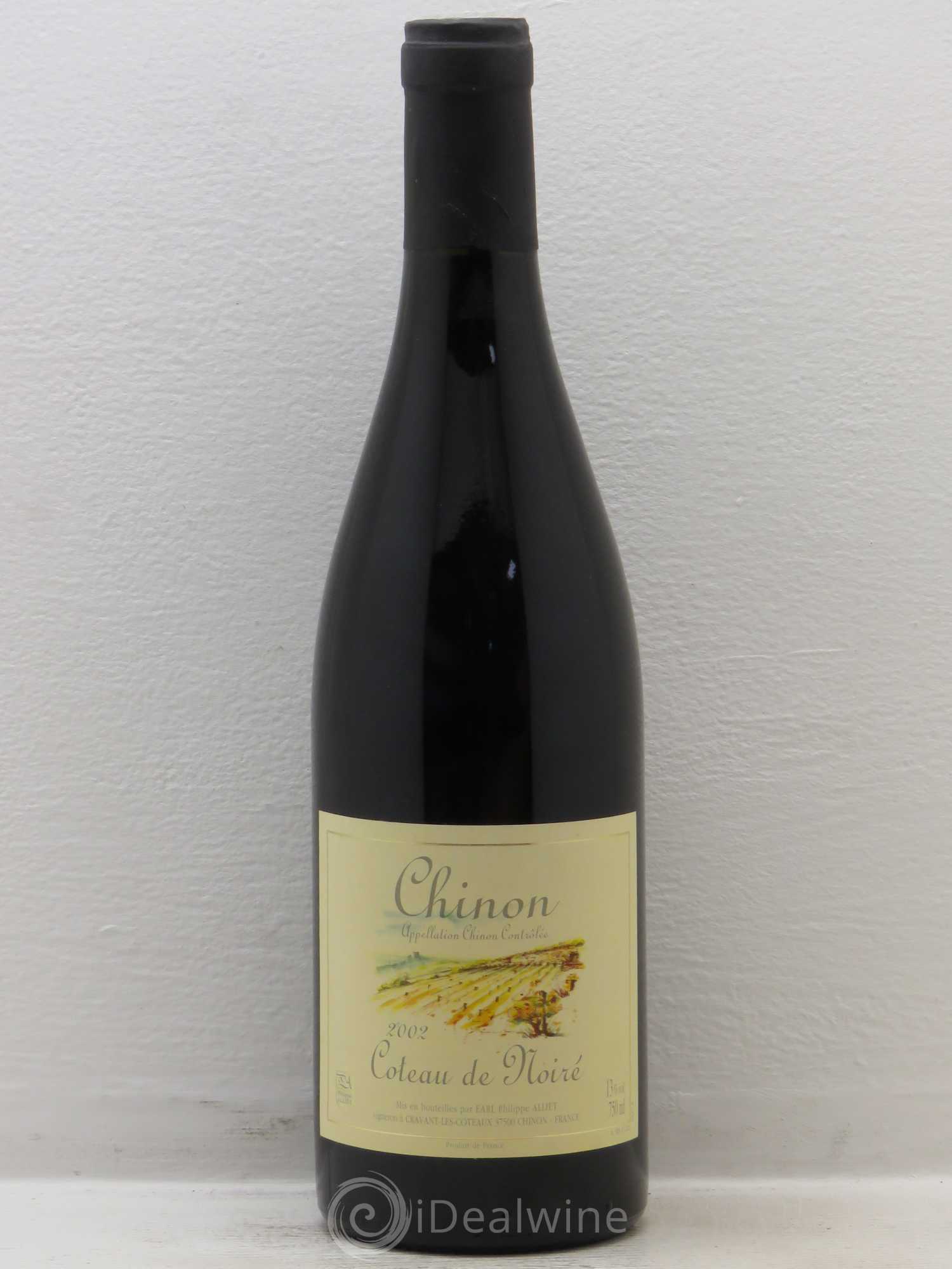 Chinon Coteau de Noiré Philippe Alliet 2002 - Lot de 1 bouteille - 0