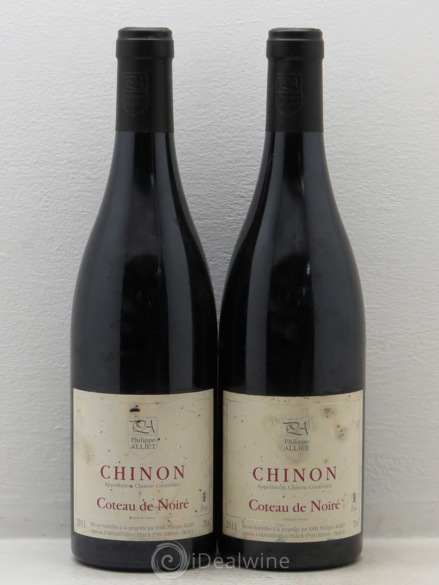 Chinon Coteau de Noiré Philippe Alliet 2011 - Lot de 2 bouteilles - 0