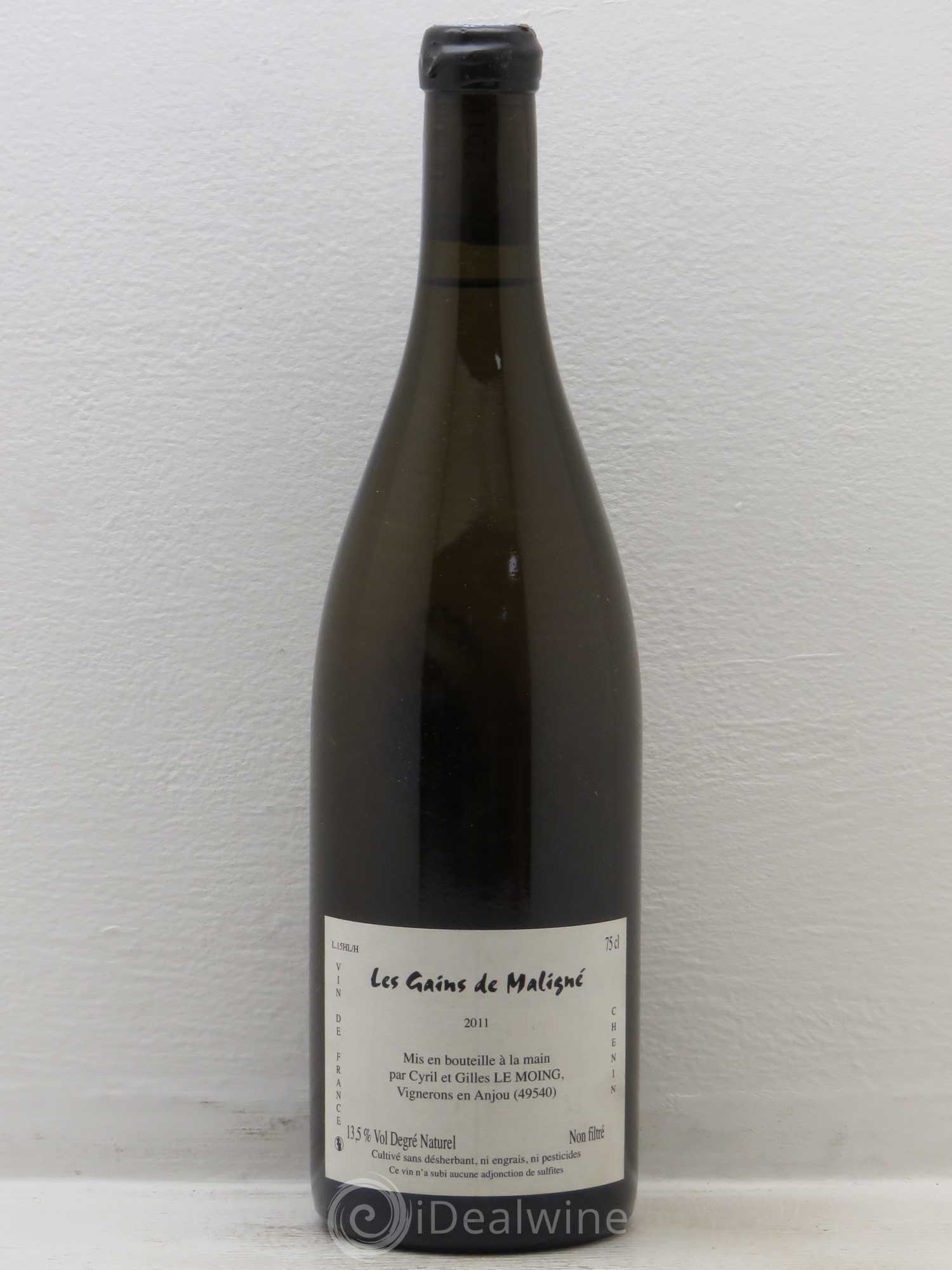 Vin de France Les Gains De Maligne Cyril Le Moing Et Nam Joo Son 2011 - Posten von 1 Flasche - 0