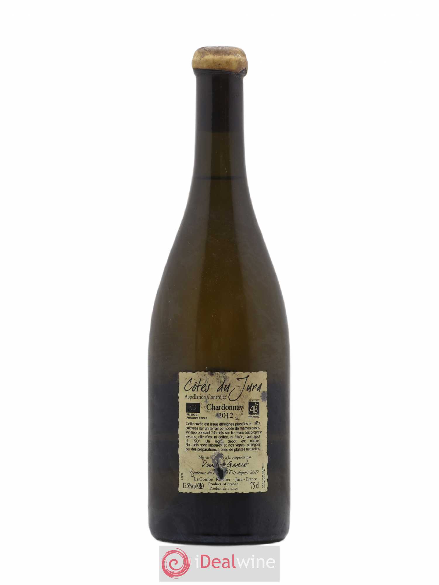 Côtes du Jura Les Chalasses Vieilles Vignes Jean-François Ganevat (Domaine) 2012 - Lot de 1 bouteille - 1