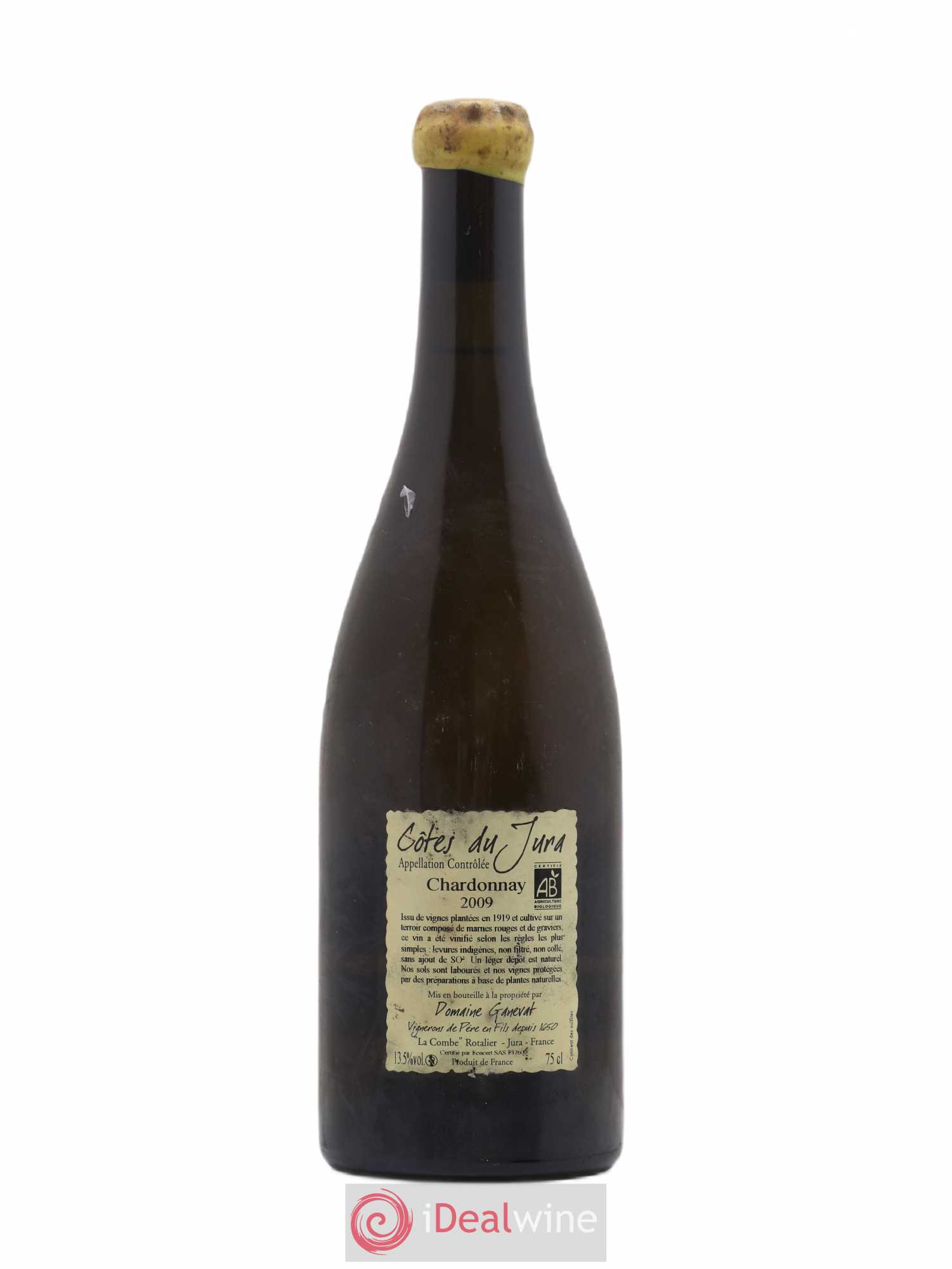 Côtes du Jura Les Grands Teppes Vieilles Vignes Jean-François Ganevat (Domaine) 2009 - Lot de 1 bouteille - 1