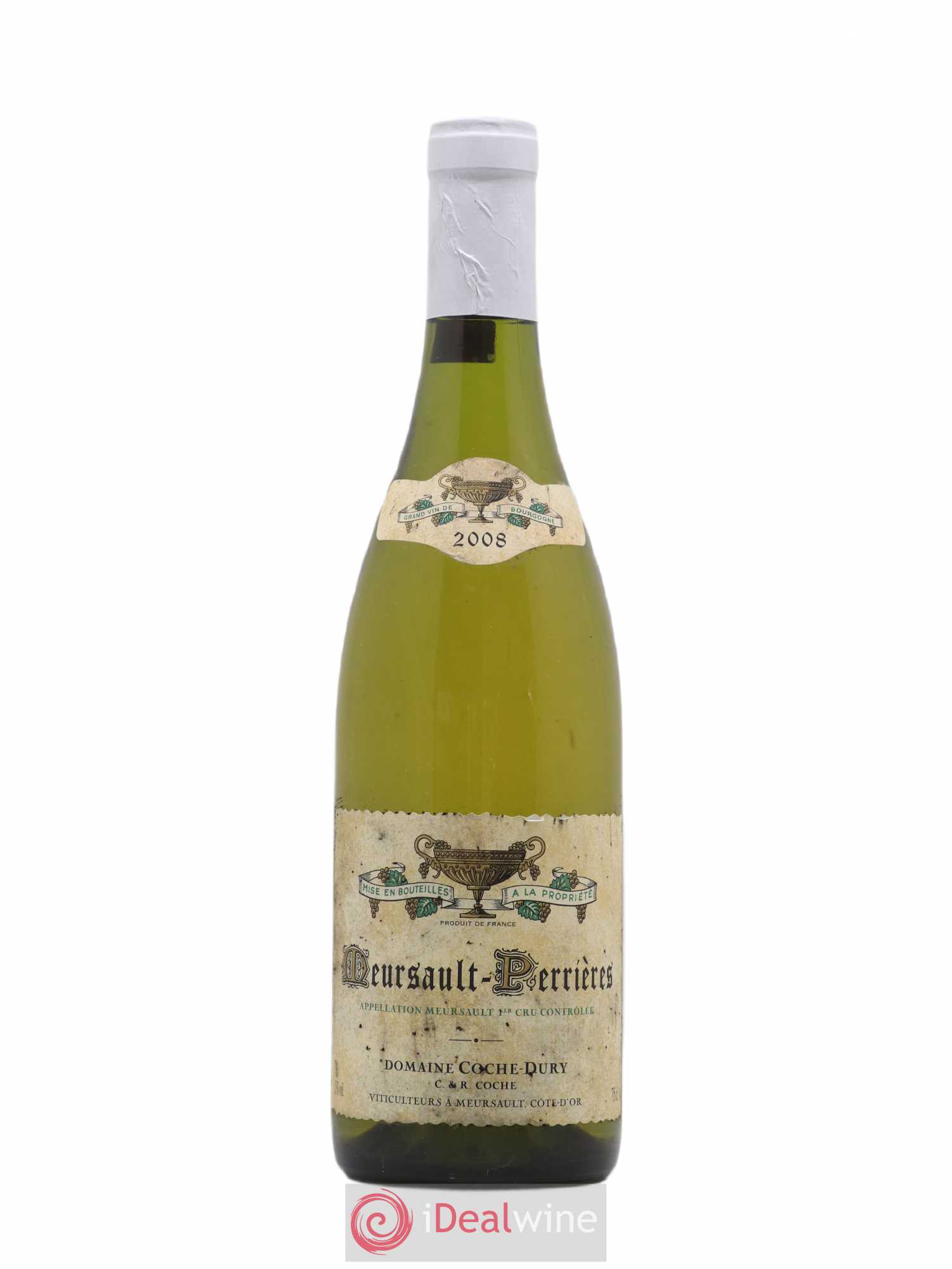 Meursault 1er Cru Perrières Coche Dury (Domaine) 2008 - Lot de 1 bouteille - 0