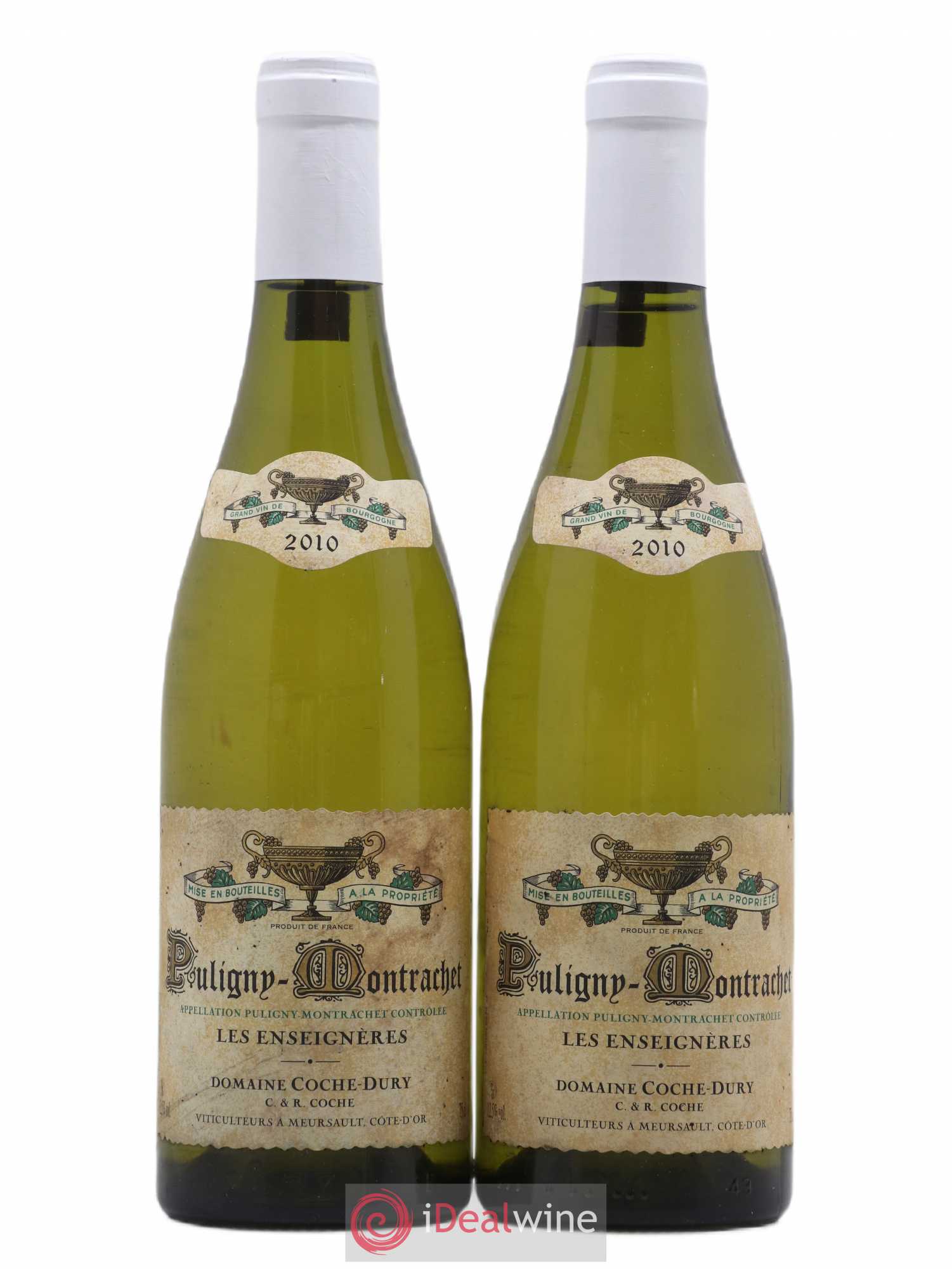 Puligny-Montrachet Les Enseignères Coche Dury (Domaine) 2010 - Lot de 2 bouteilles - 0