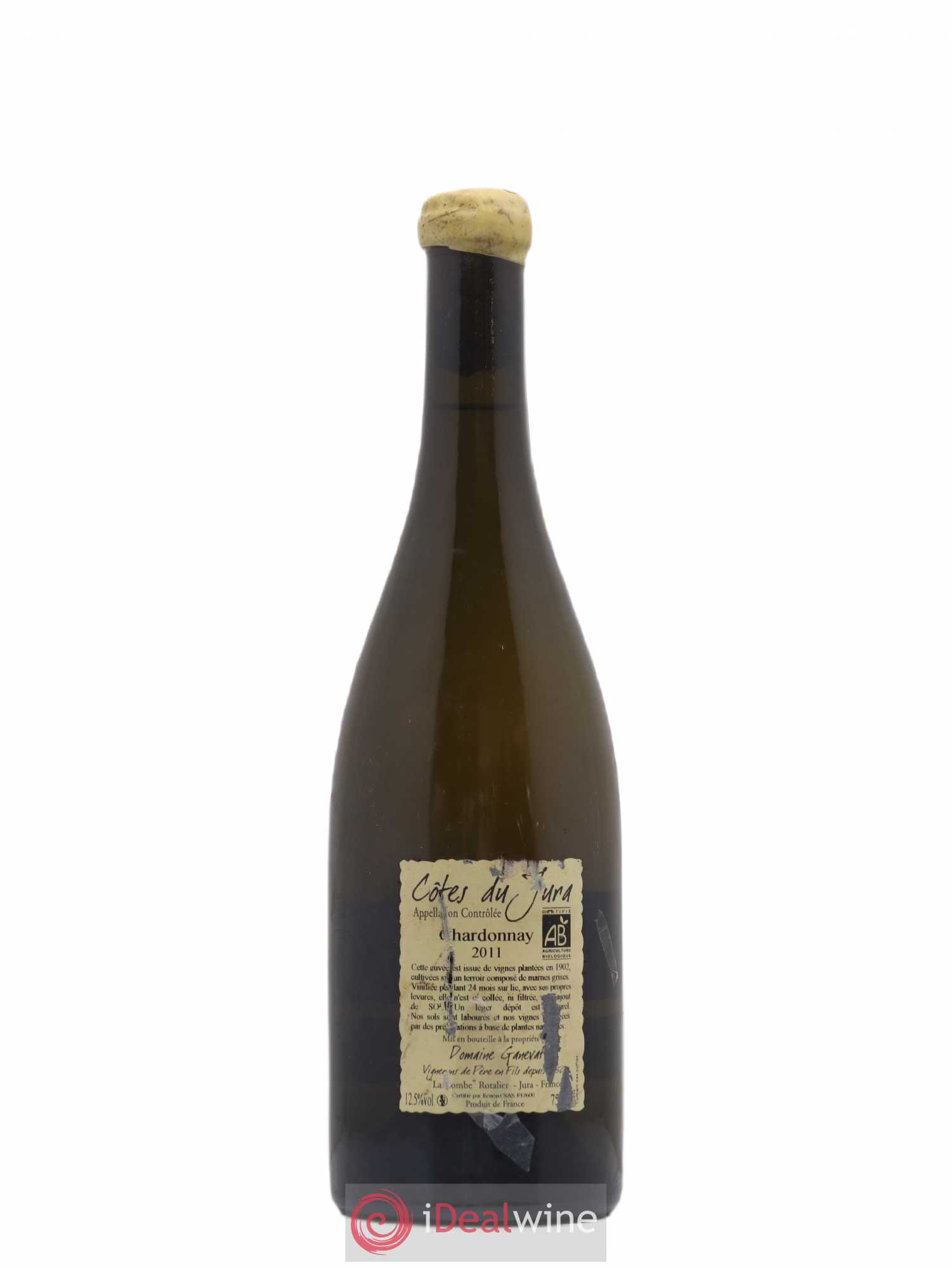 Côtes du Jura Les Chalasses Vieilles Vignes Jean-François Ganevat (Domaine) 2011 - Lot de 1 bouteille - 1