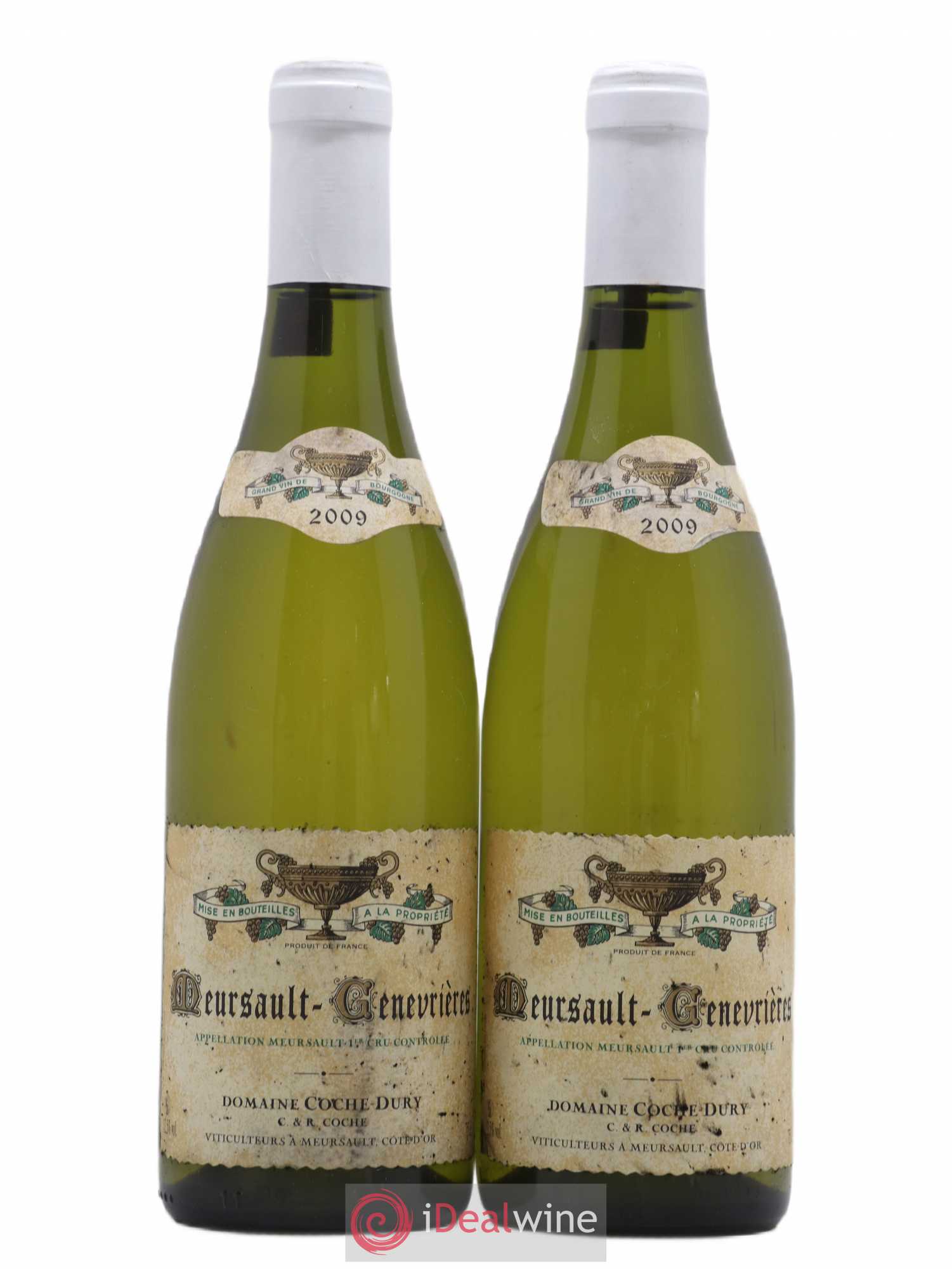 Meursault 1er Cru Genevrières Coche Dury (Domaine) 2009 - Lot de 2 bouteilles - 0