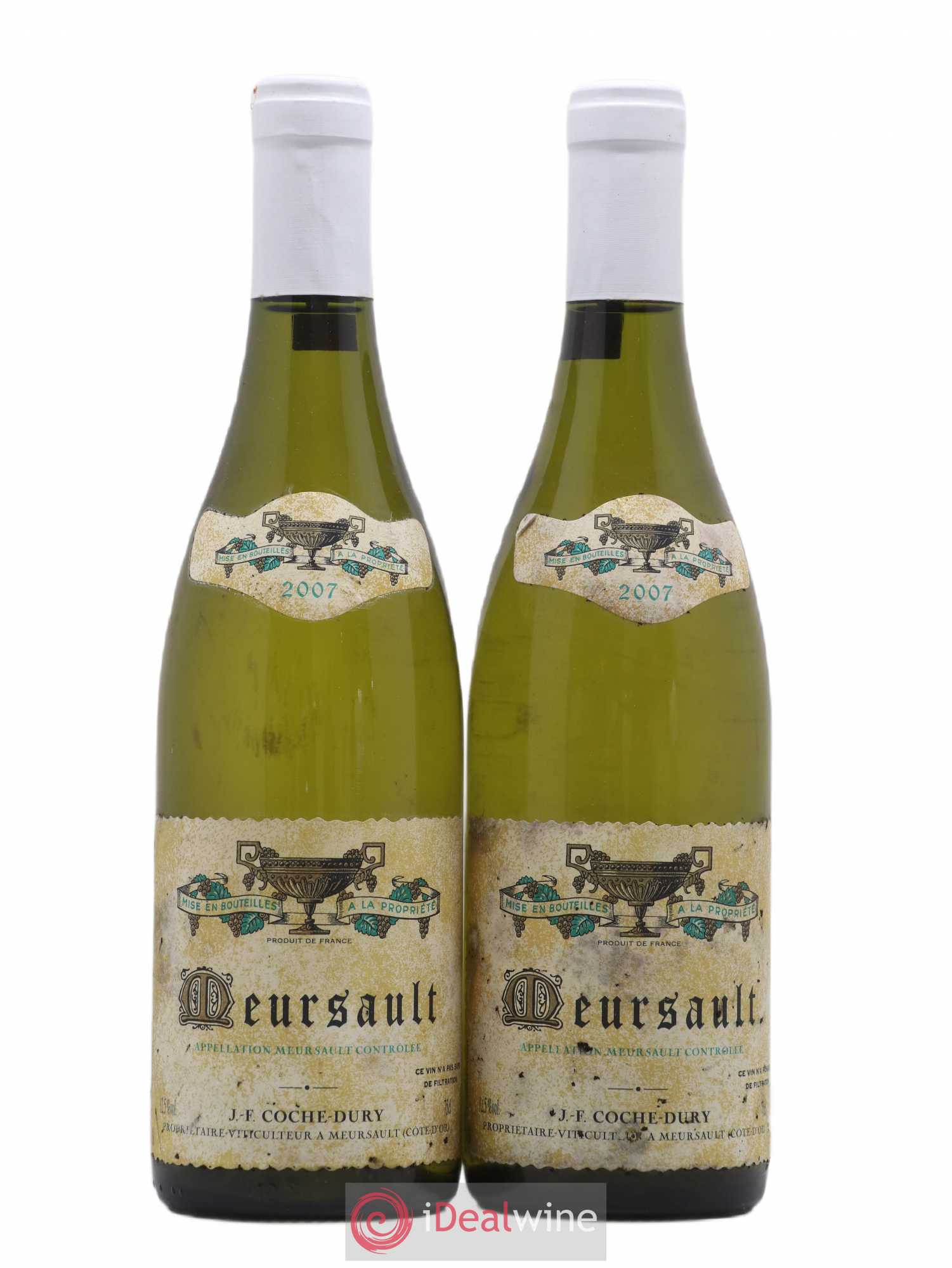 Meursault Coche Dury (Domaine) 2007 - Lot de 2 bouteilles - 0