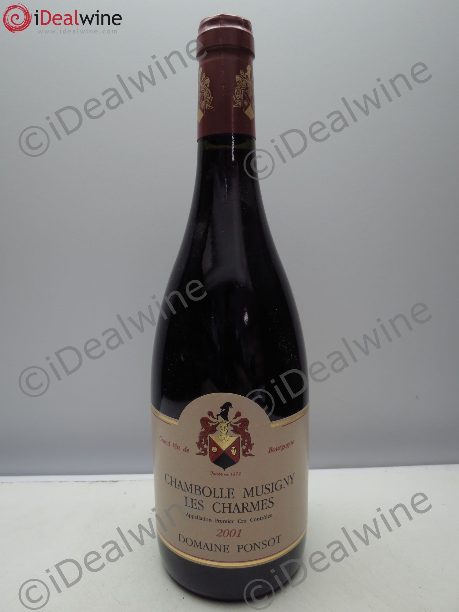 Chambolle-Musigny 1er Cru Les Charmes Ponsot (Domaine) 2001 - Lot de 1 bouteille - 0