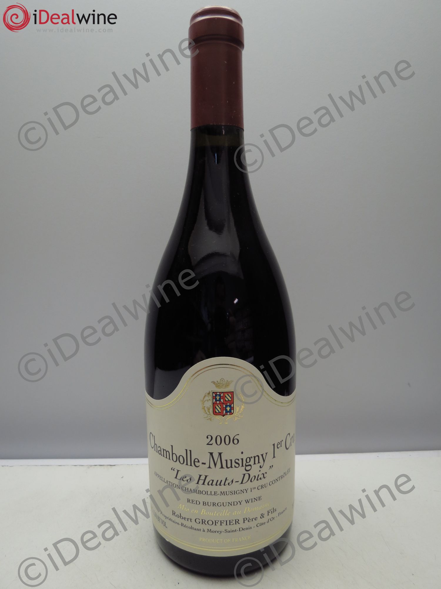 Chambolle-Musigny 1er Cru Les Hauts Doix Robert Groffier Père & Fils (Domaine) 2006 - Lot de 1 bouteille - 0