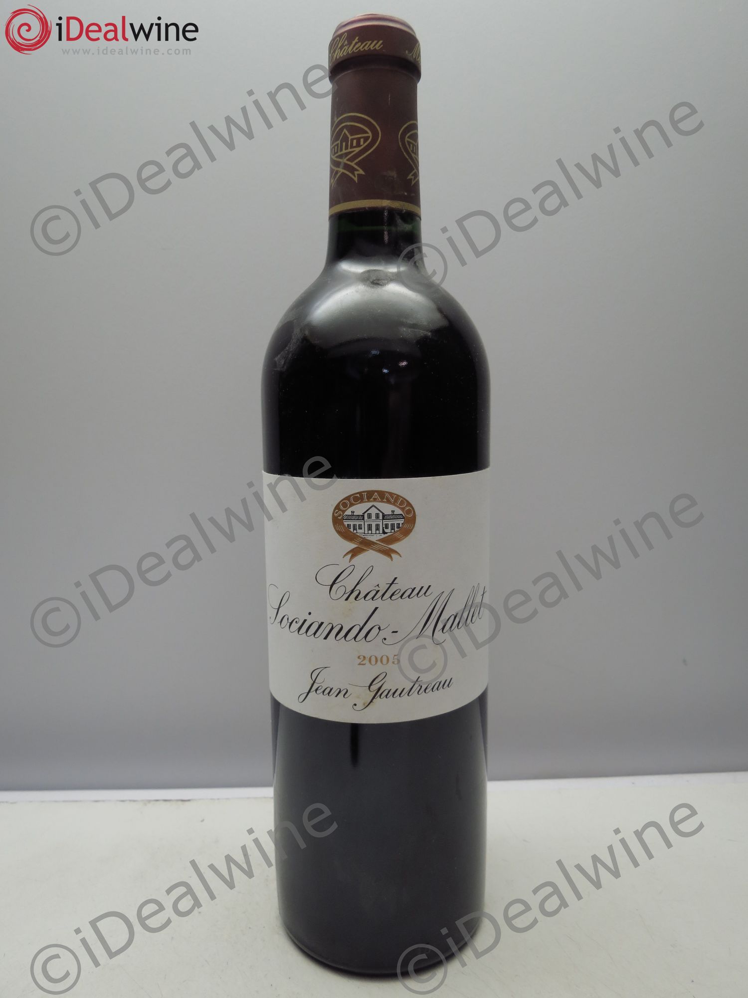 Château Sociando Mallet 2005 - Lot de 1 bouteille - 0