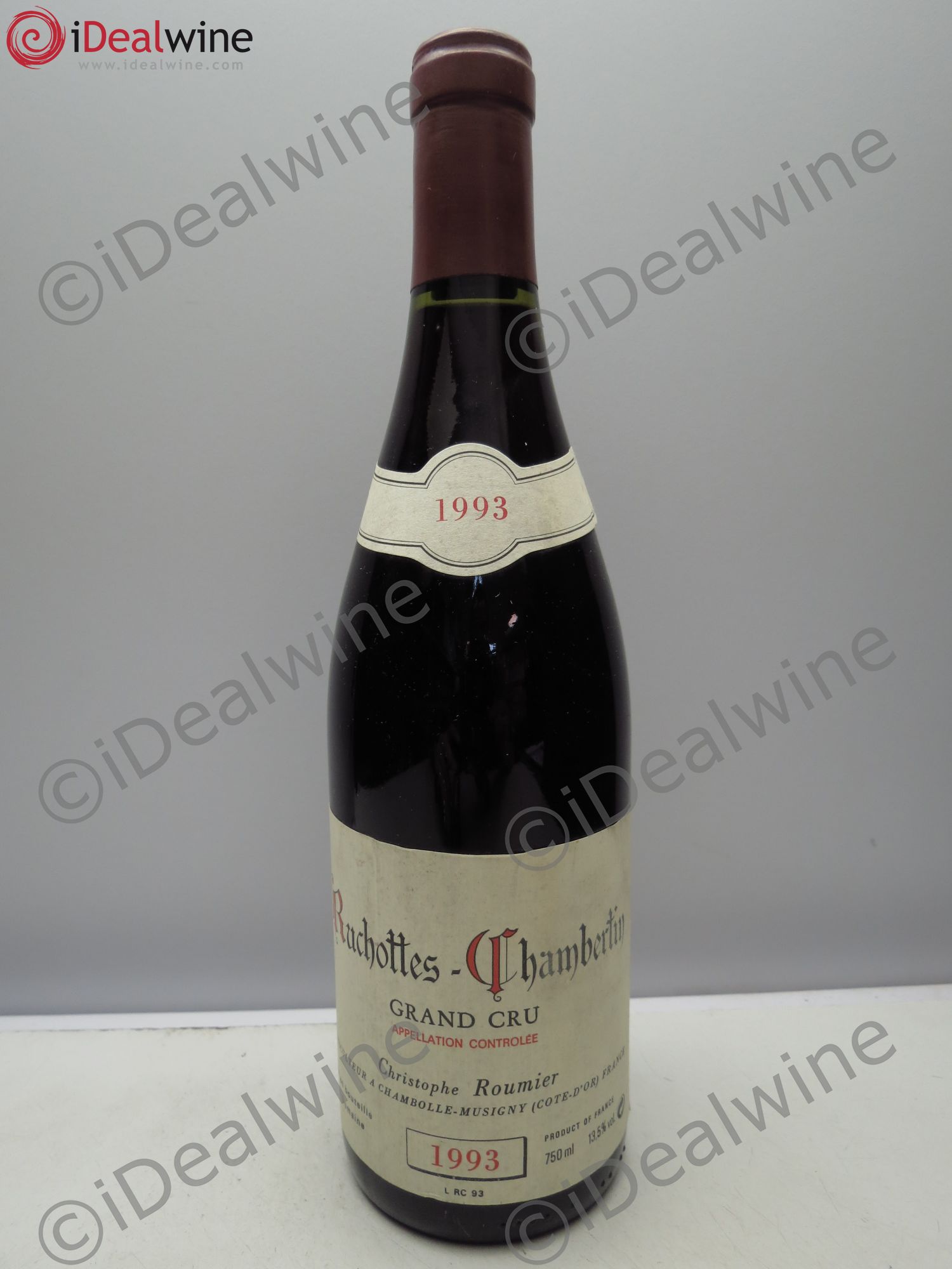 Ruchottes-Chambertin Grand Cru C.Roumier 1993 - Lot de 1 bouteille - 0