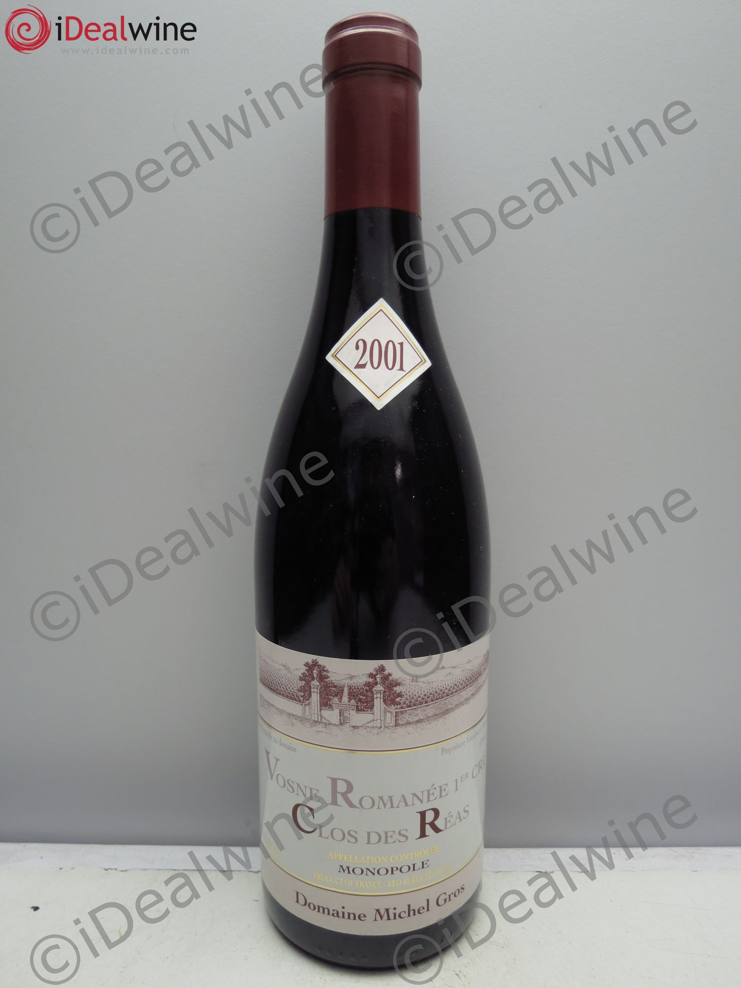 Vosne-Romanée 1er Cru Michel Gros 2001 - Lot de 1 bouteille - 0