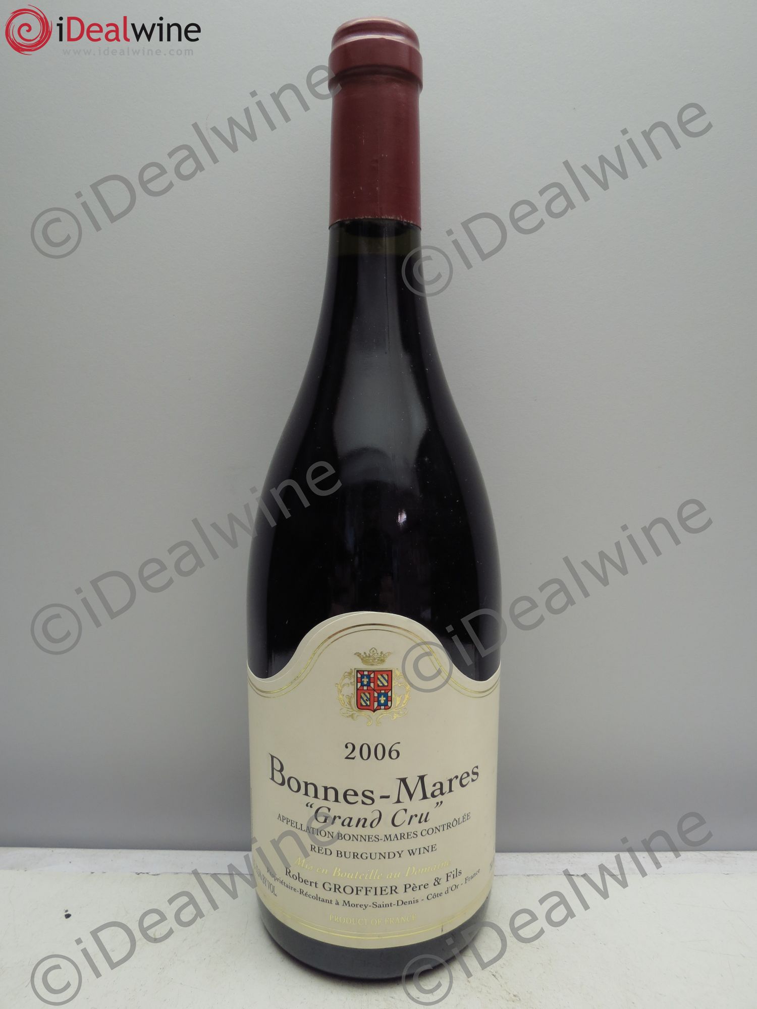 Bonnes-Mares Grand Cru Robert Groffier Père & Fils (Domaine) 2006 - Lot de 1 bouteille - 0