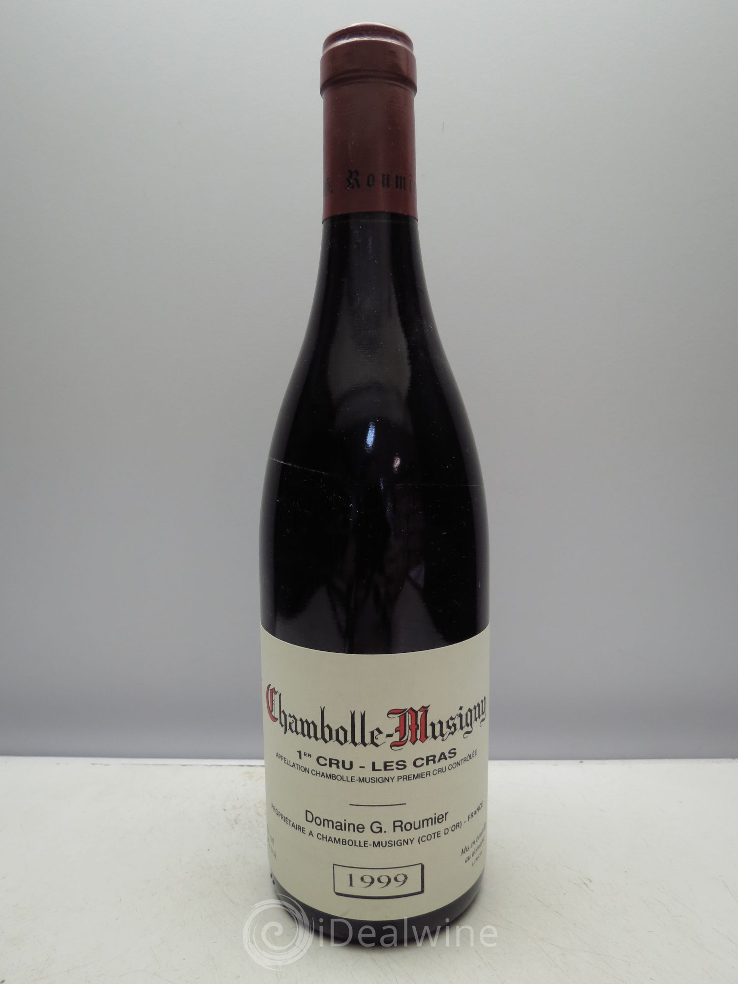 Chambolle-Musigny 1er Cru Les Cras Georges Roumier (Domaine) 1999 - Lot de 1 bouteille - 0
