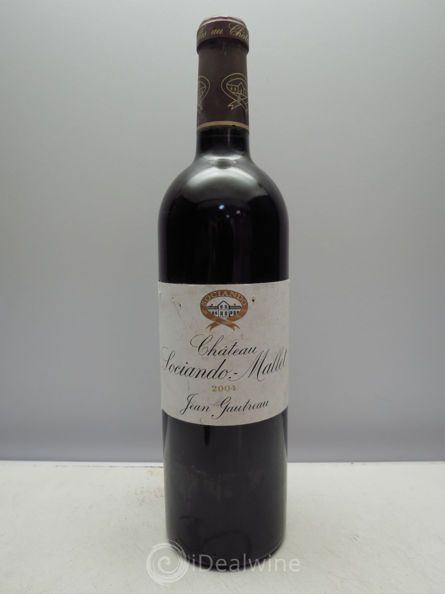 Château Sociando Mallet 2004 - Lot de 1 bouteille - 0