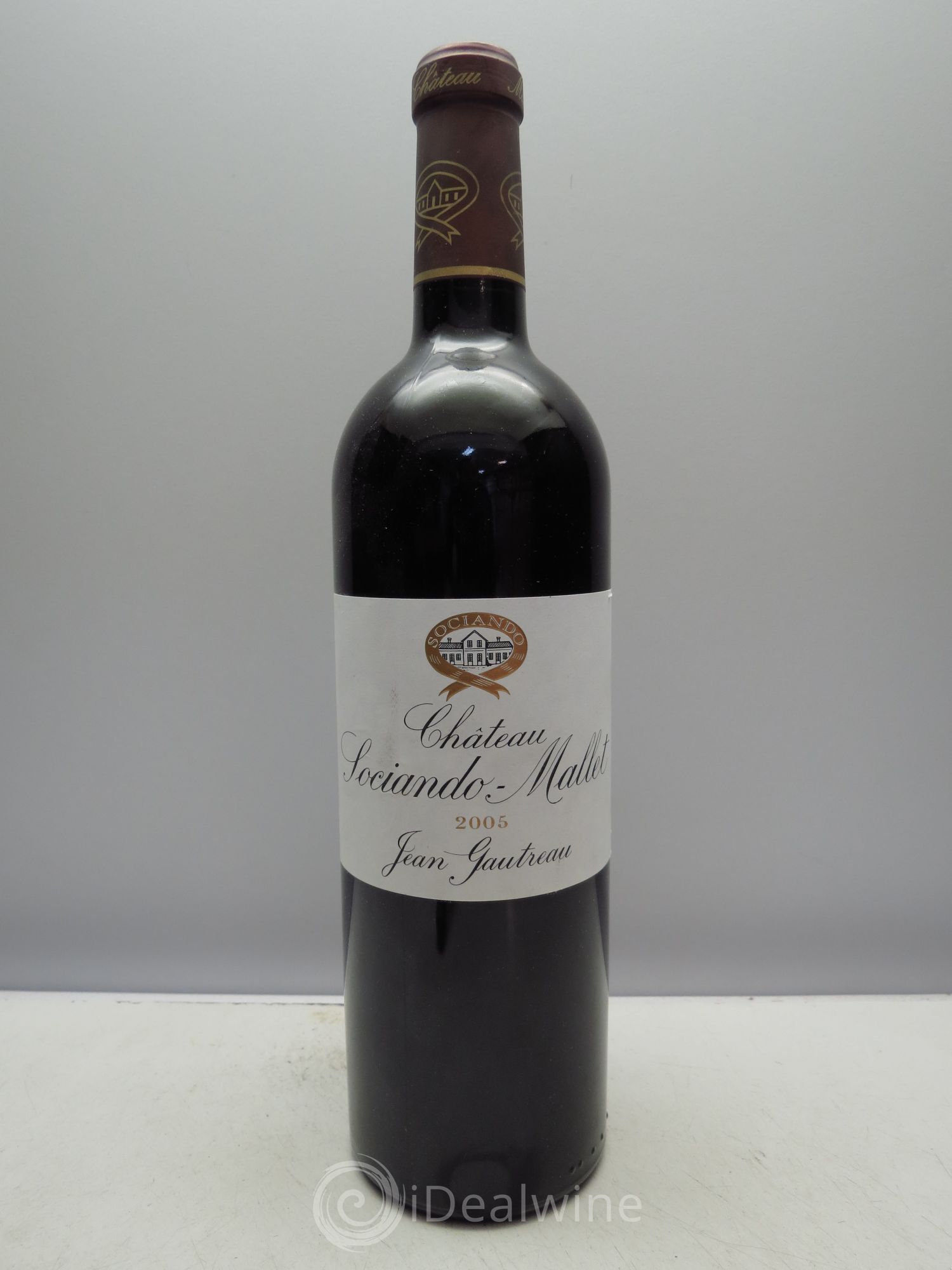 Château Sociando Mallet 2005 - Lot de 1 bouteille - 0