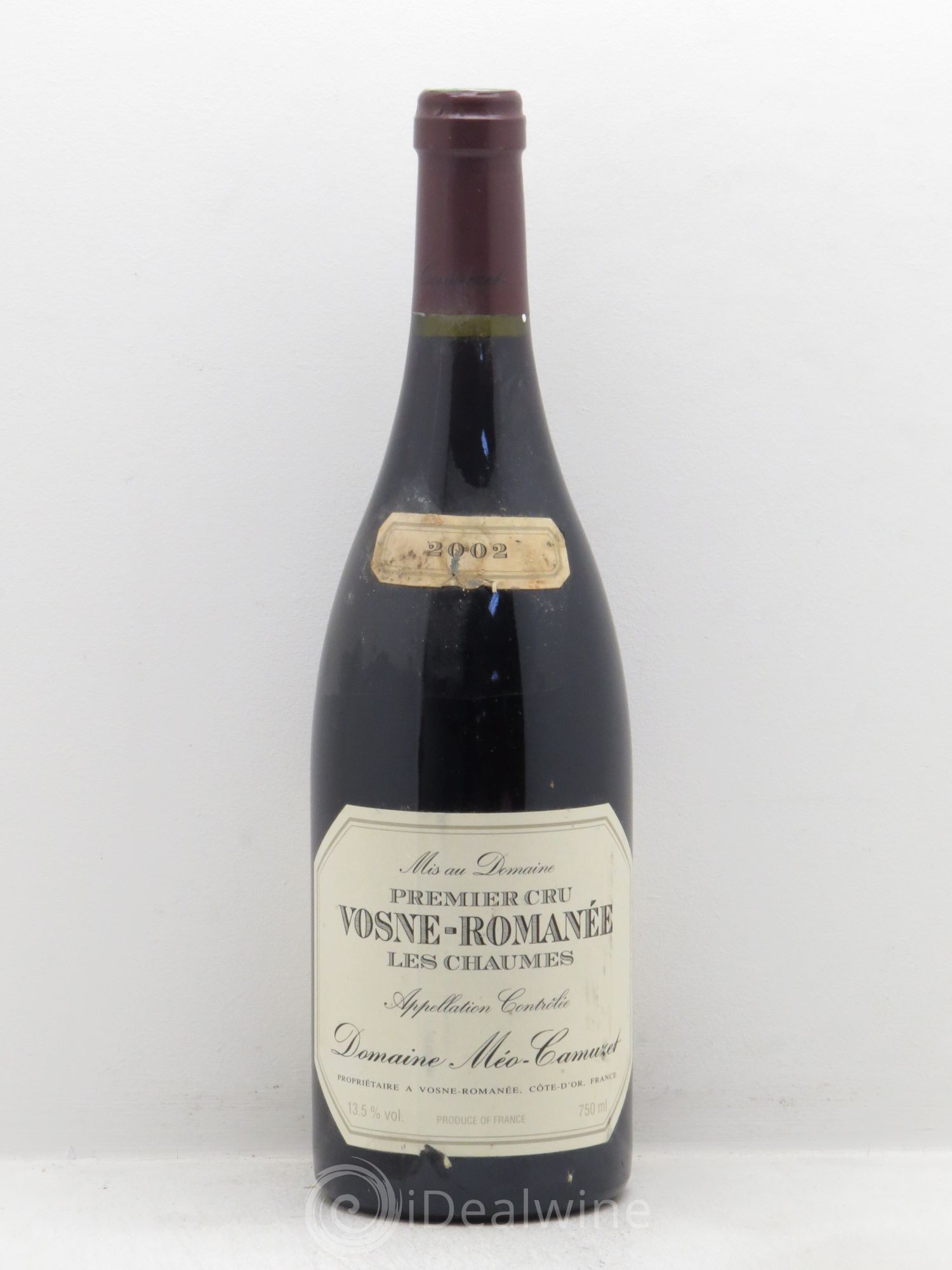 Vosne-Romanée 1er Cru Les Chaumes Méo-Camuzet (Domaine) 2002 - Lot de 1 bouteille - 0