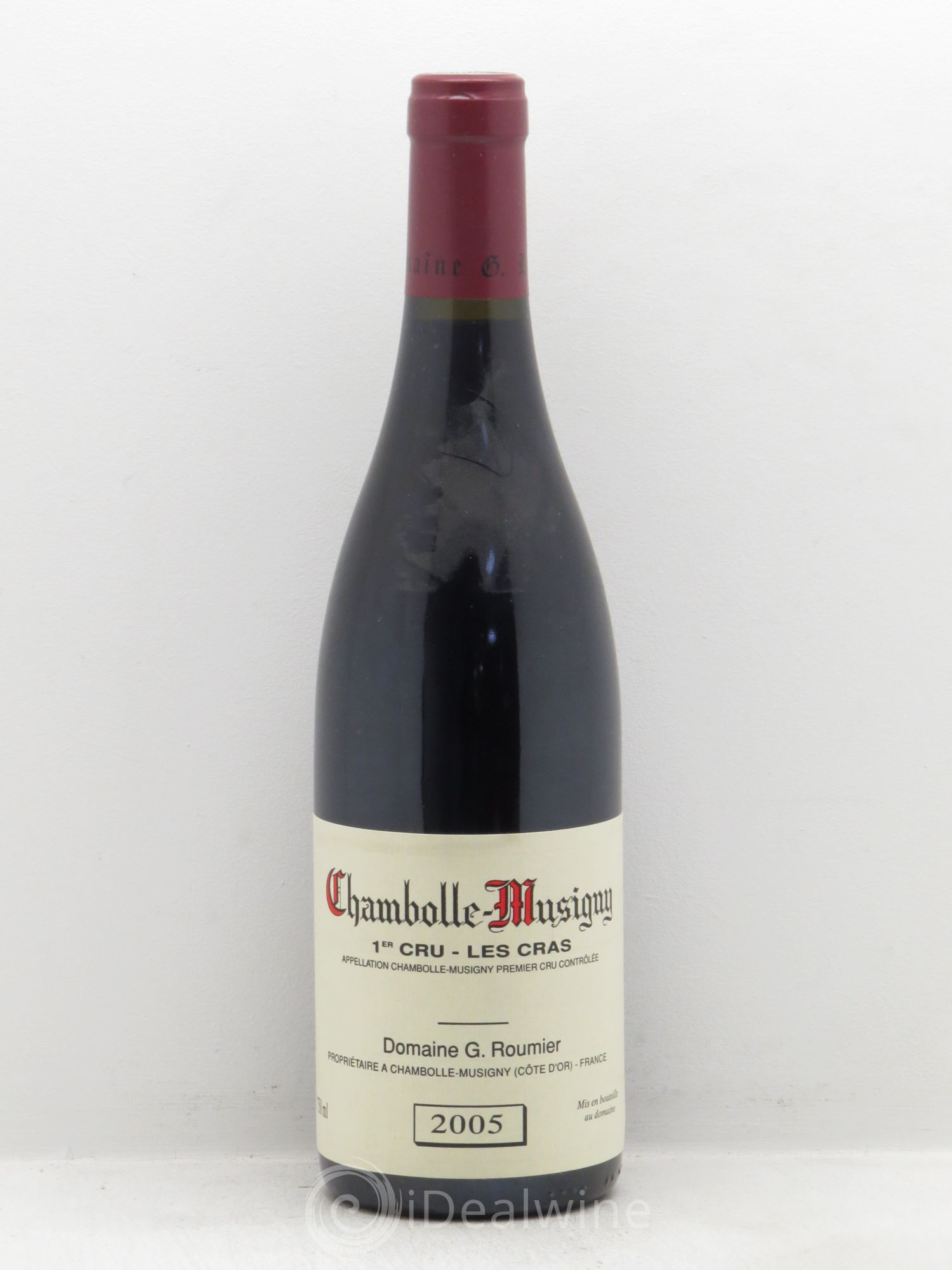 Chambolle-Musigny 1er Cru Les Cras Georges Roumier (Domaine) 2005 - Lot de 1 bouteille - 0