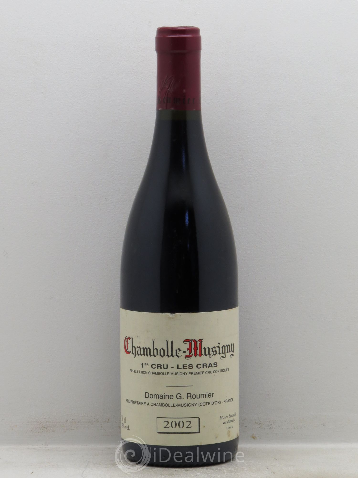 Chambolle-Musigny 1er Cru Les Cras Georges Roumier (Domaine) 2002 - Lot de 1 bouteille - 0
