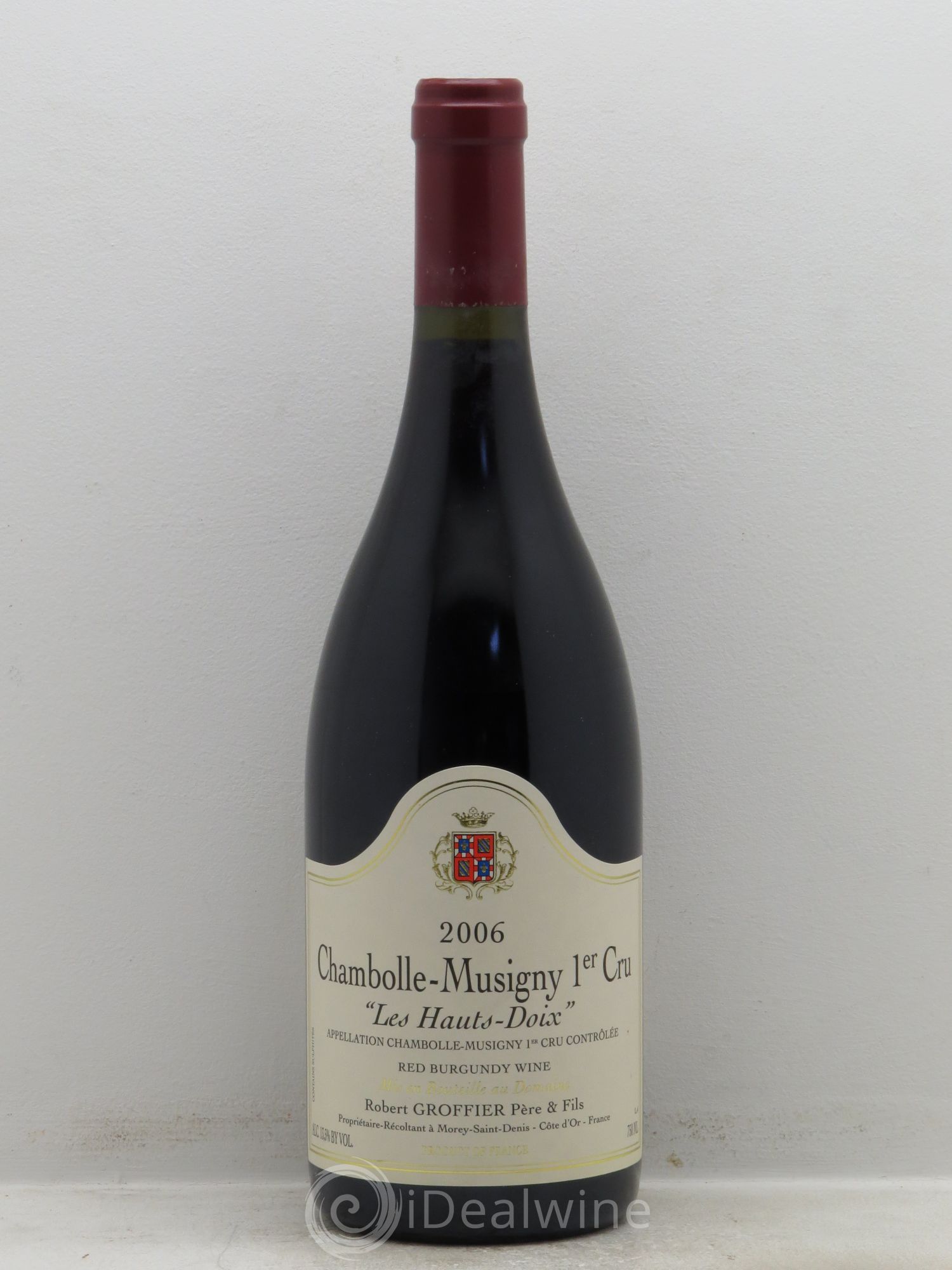 Chambolle-Musigny 1er Cru Les Hauts Doix Robert Groffier Père & Fils (Domaine) 2006 - Posten von 1 Flasche - 0