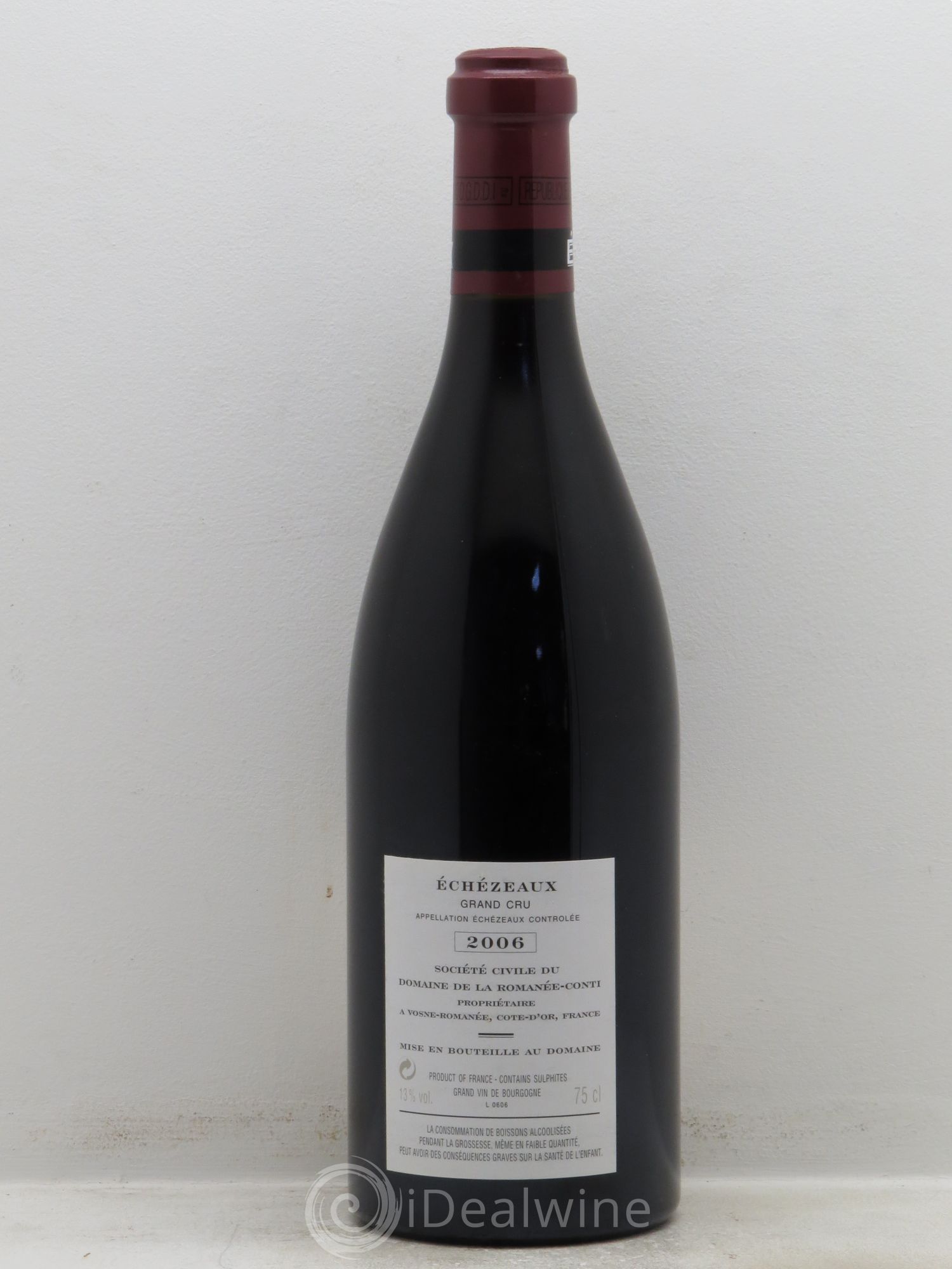 Echezeaux Grand Cru Domaine de la Romanée-Conti 2006 - Lot de 1 bouteille - 1