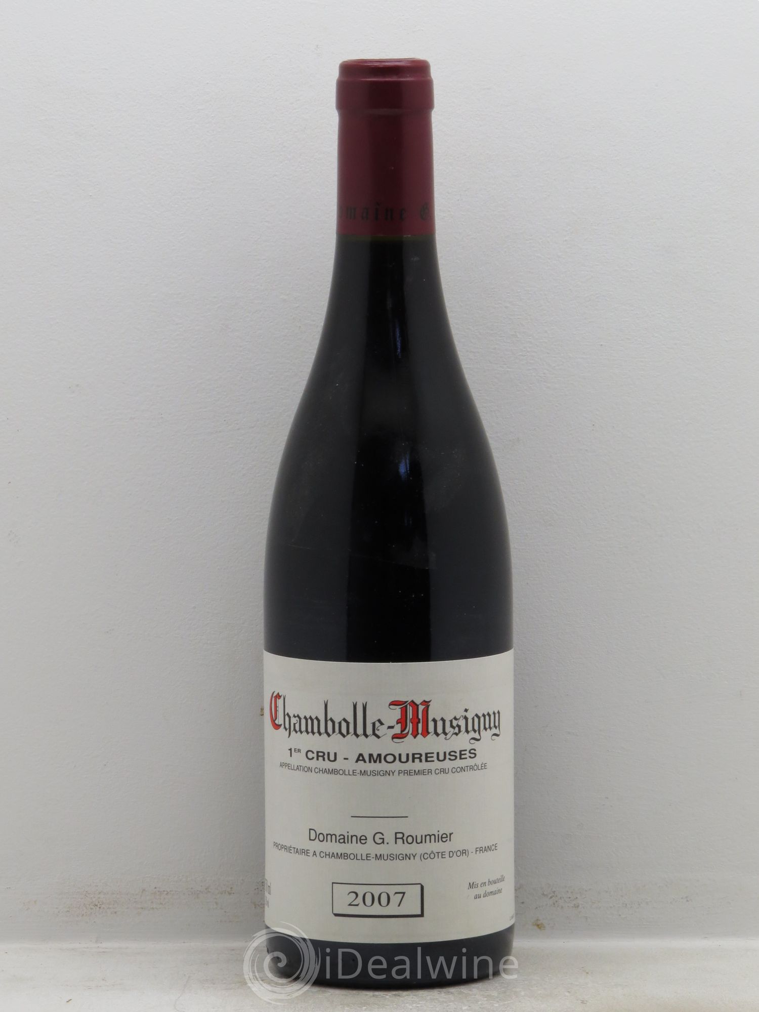 Chambolle-Musigny 1er Cru Les Amoureuses Georges Roumier (Domaine) 2007 - Lot de 1 bouteille - 0