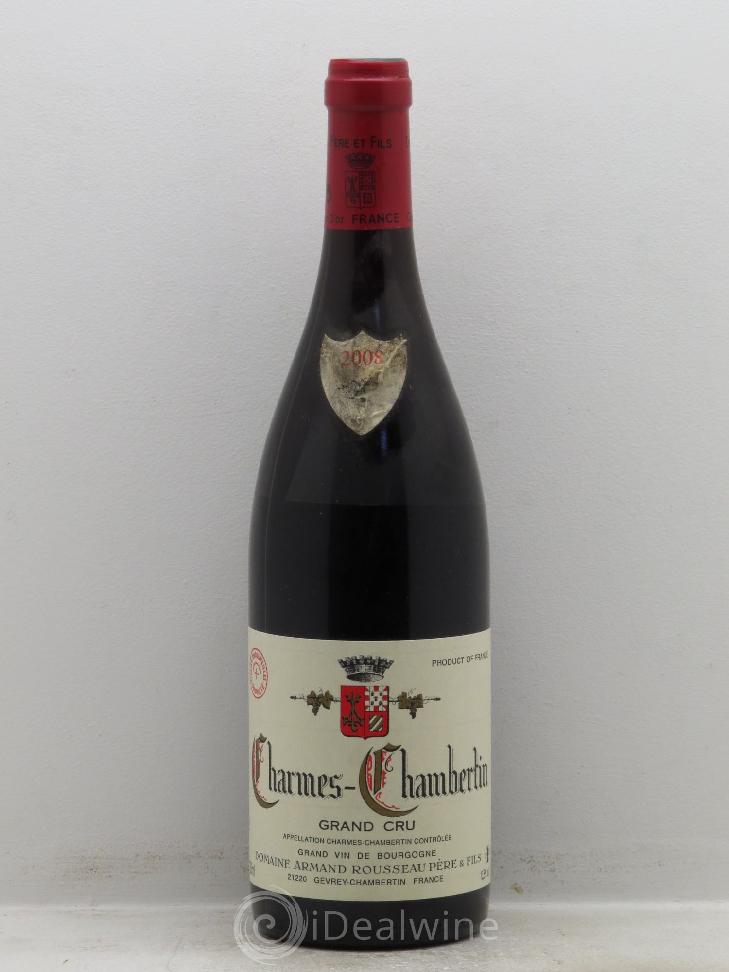 Charmes-Chambertin Grand Cru Armand Rousseau (Domaine) 2008 - Lot de 1 bouteille - 0