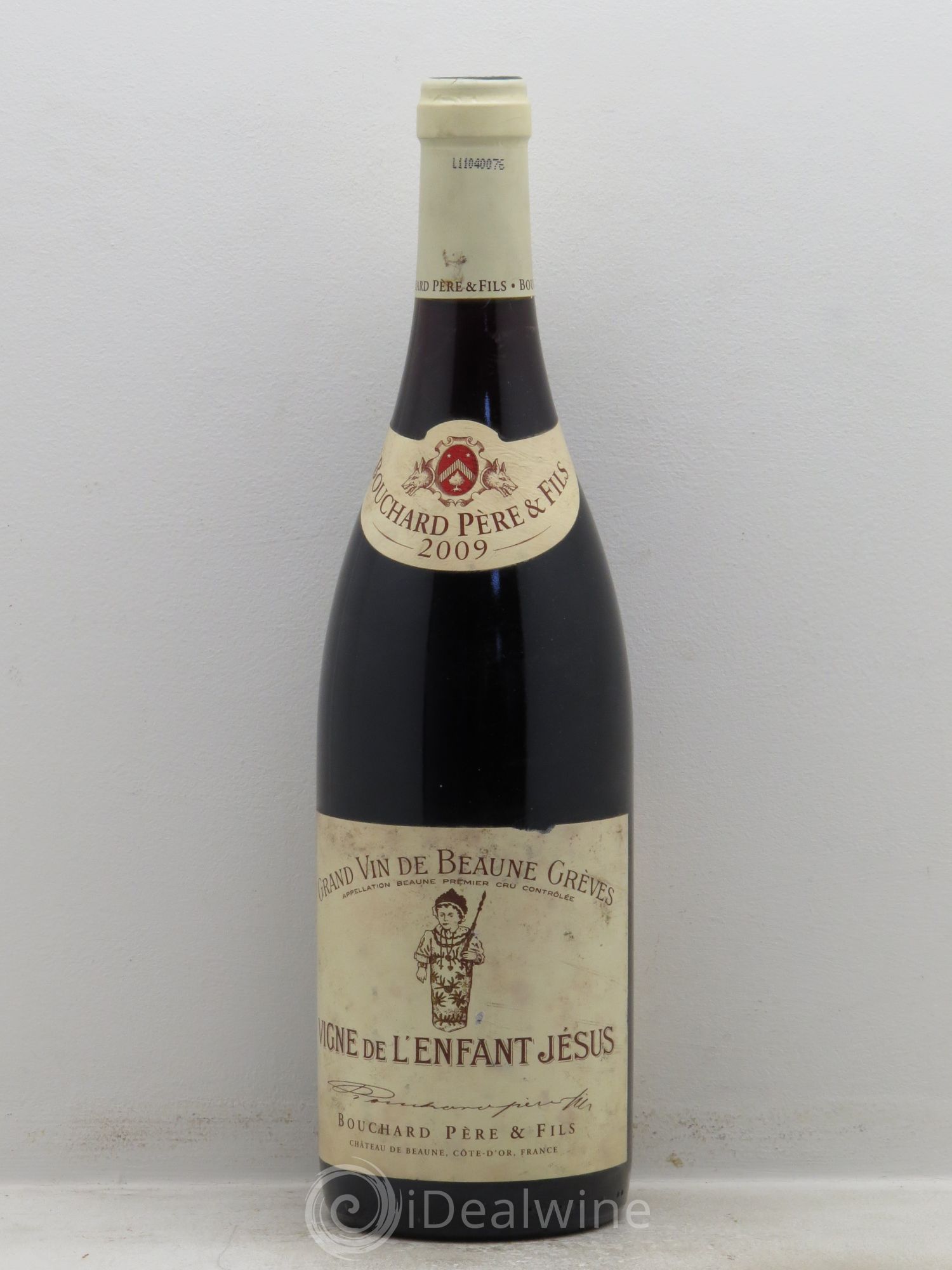 Beaune 1er Cru Grèves - Vigne de l'Enfant Jésus Bouchard Père & Fils 2009 - Lot de 1 bouteille - 0