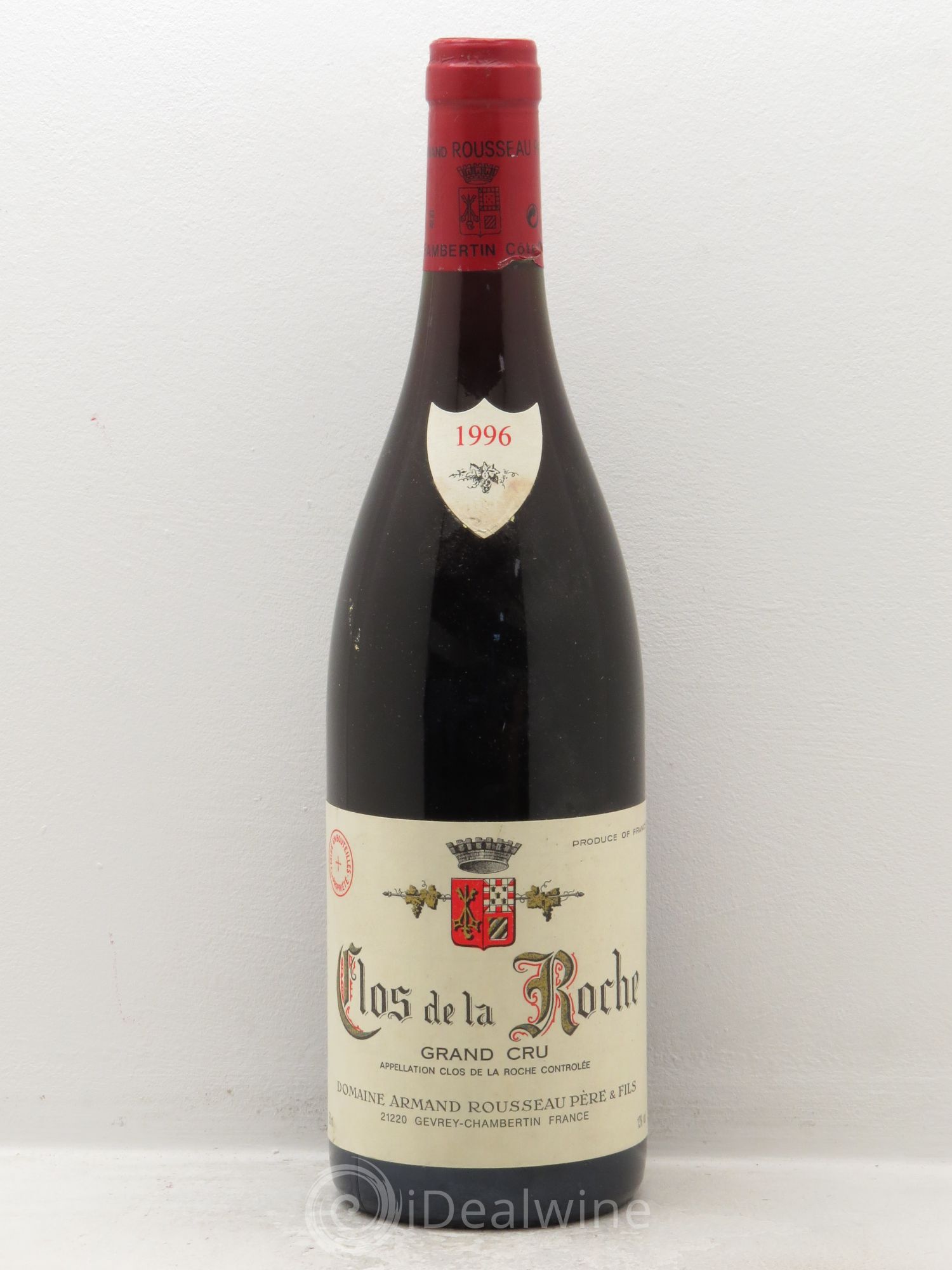 Clos de la Roche Grand Cru Armand Rousseau (Domaine) 1996 - Lot de 1 bouteille - 0
