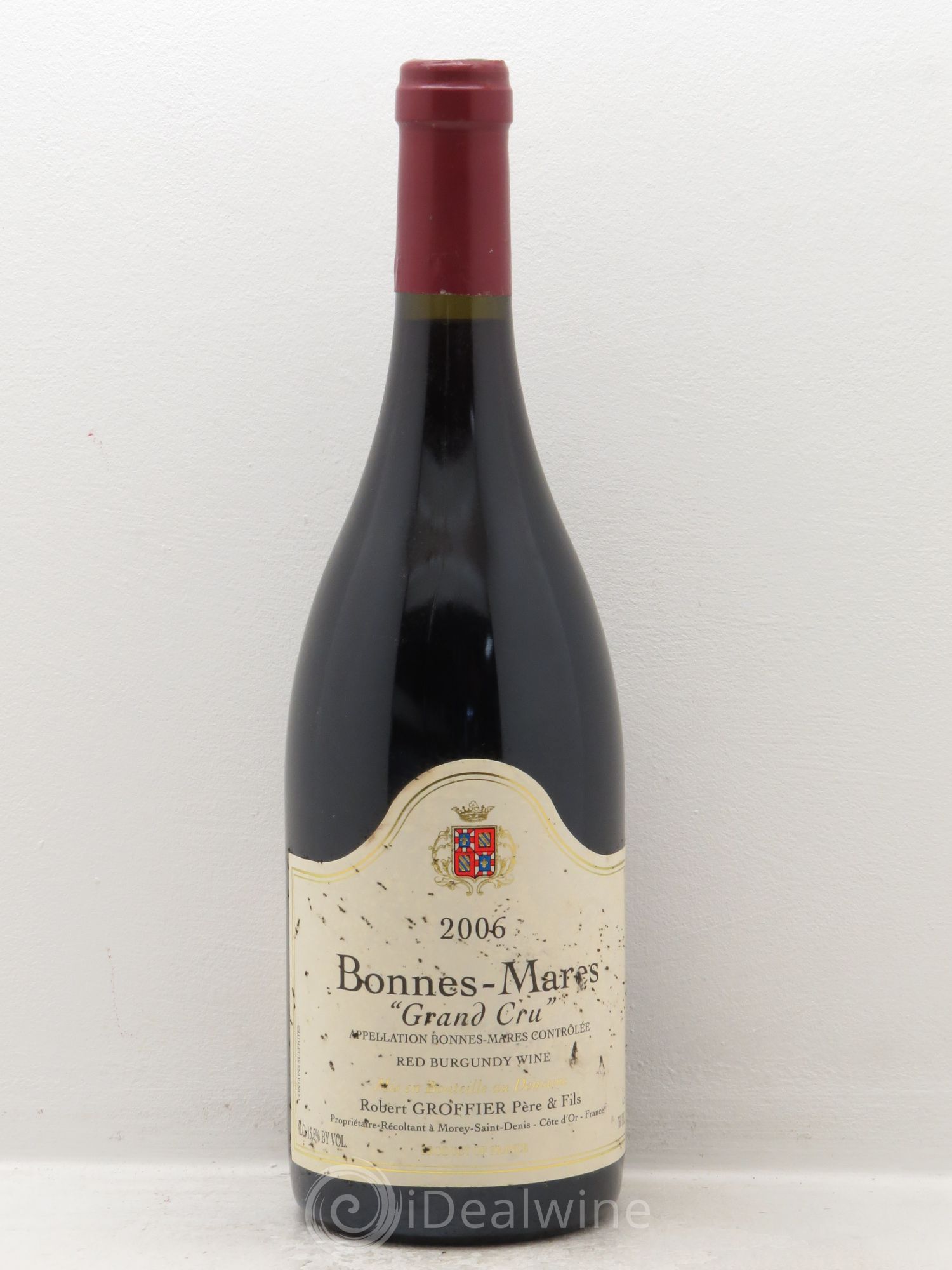 Bonnes-Mares Grand Cru Robert Groffier Père & Fils (Domaine) 2006 - Lot de 1 bouteille - 0