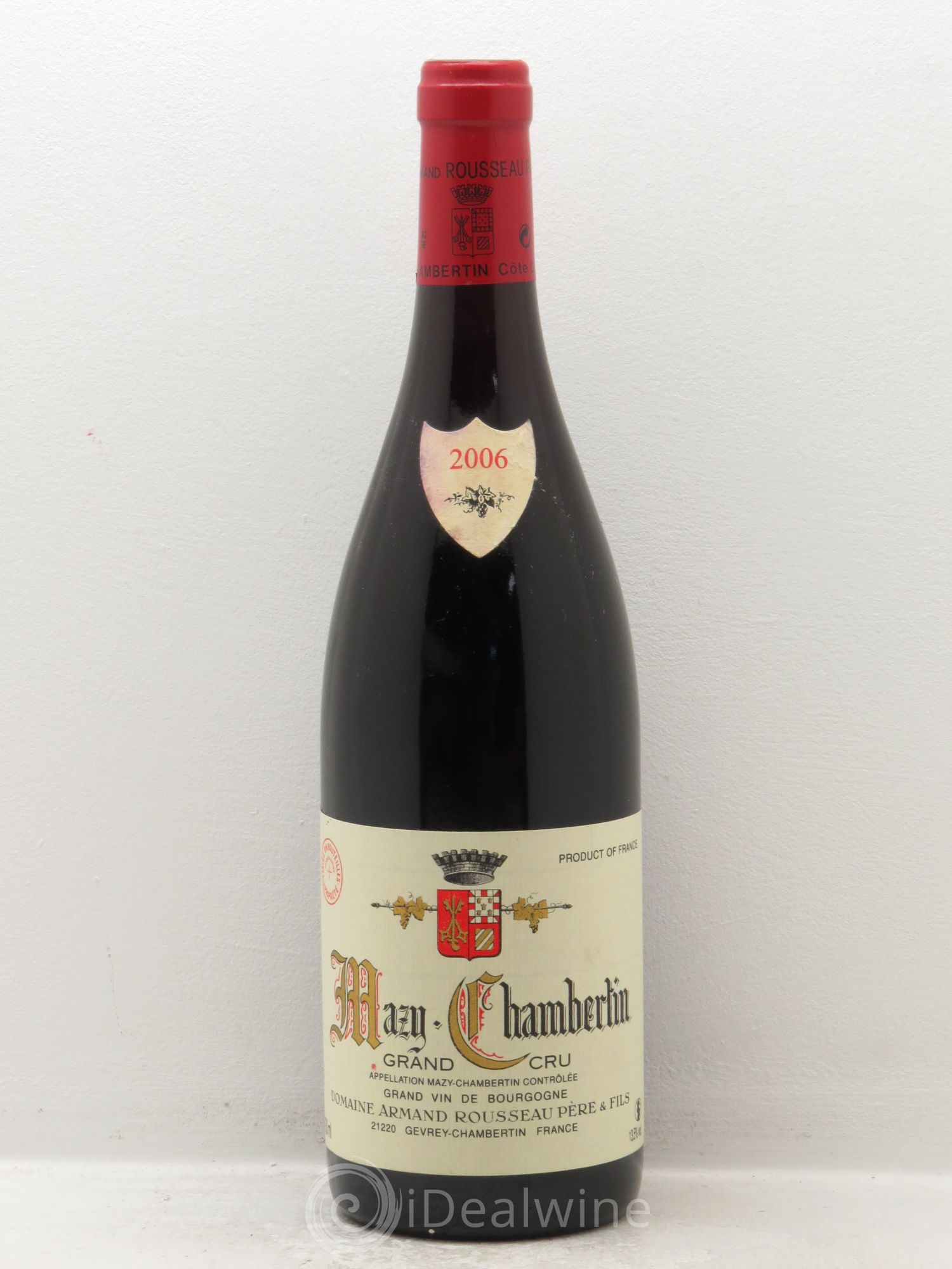 Mazis-Chambertin Grand Cru Armand Rousseau (Domaine) 2006 - Lot de 1 bouteille - 0