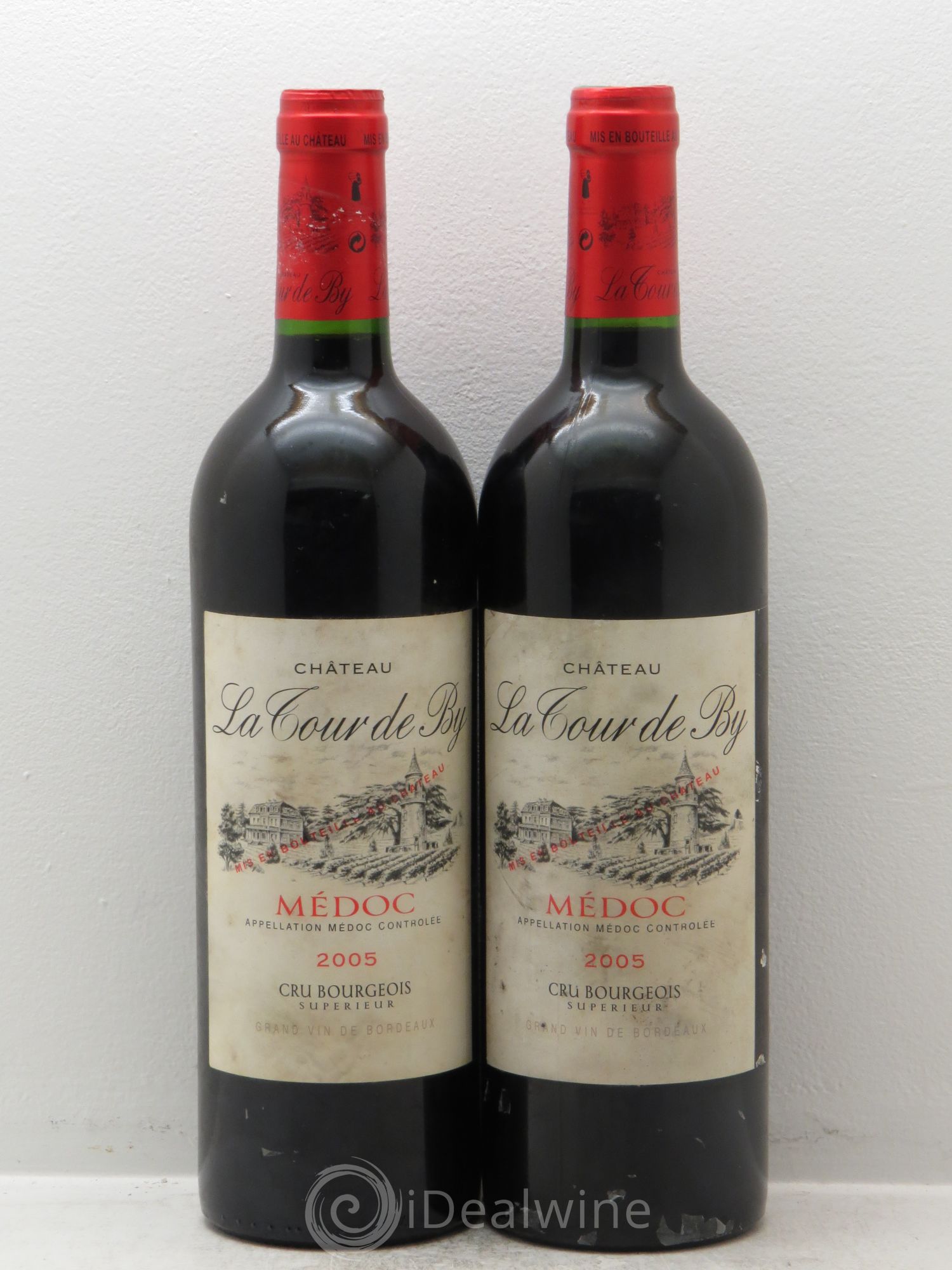 Château La Tour de By Cru Bourgeois 2005 - Lot de 2 bouteilles - 0
