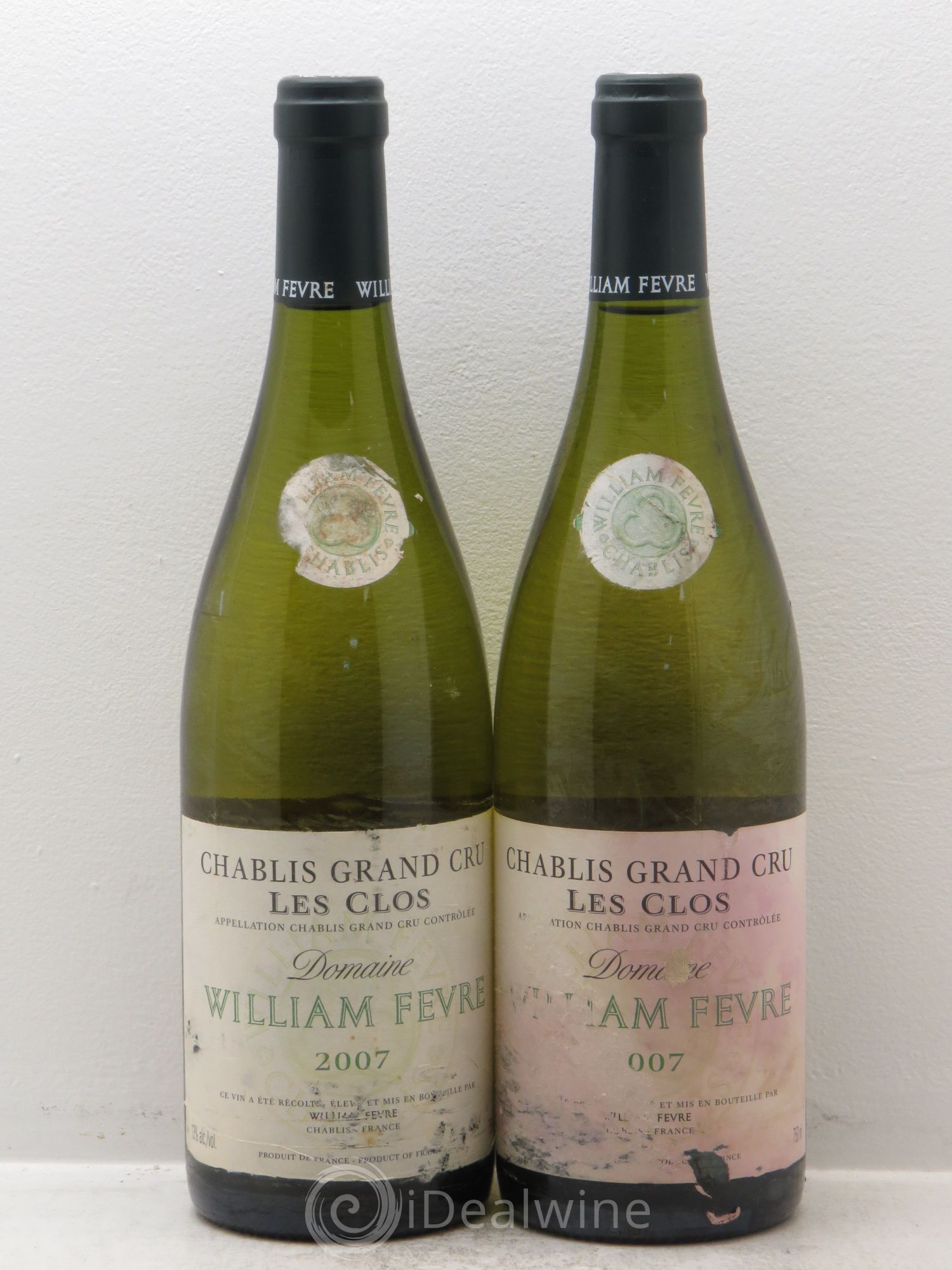 Chablis Grand Cru Les Clos William Fèvre 2007 - Lot de 2 bouteilles - 0