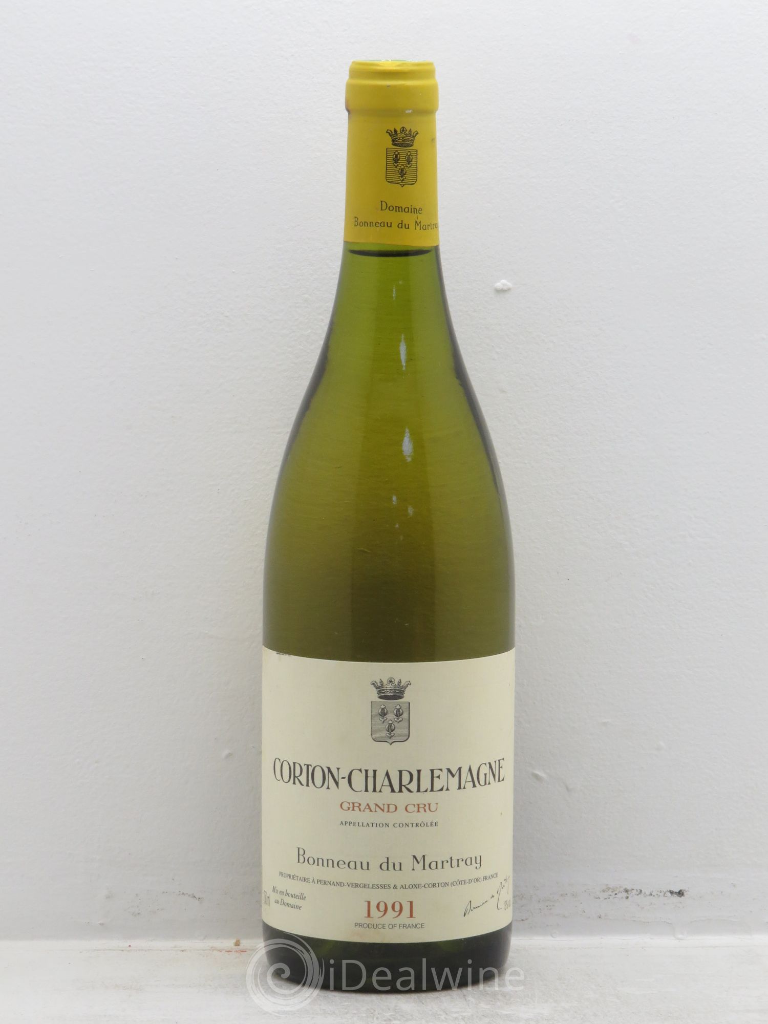 Corton-Charlemagne Grand Cru Bonneau du Martray (Domaine) 1991 - Lot de 1 bouteille - 0