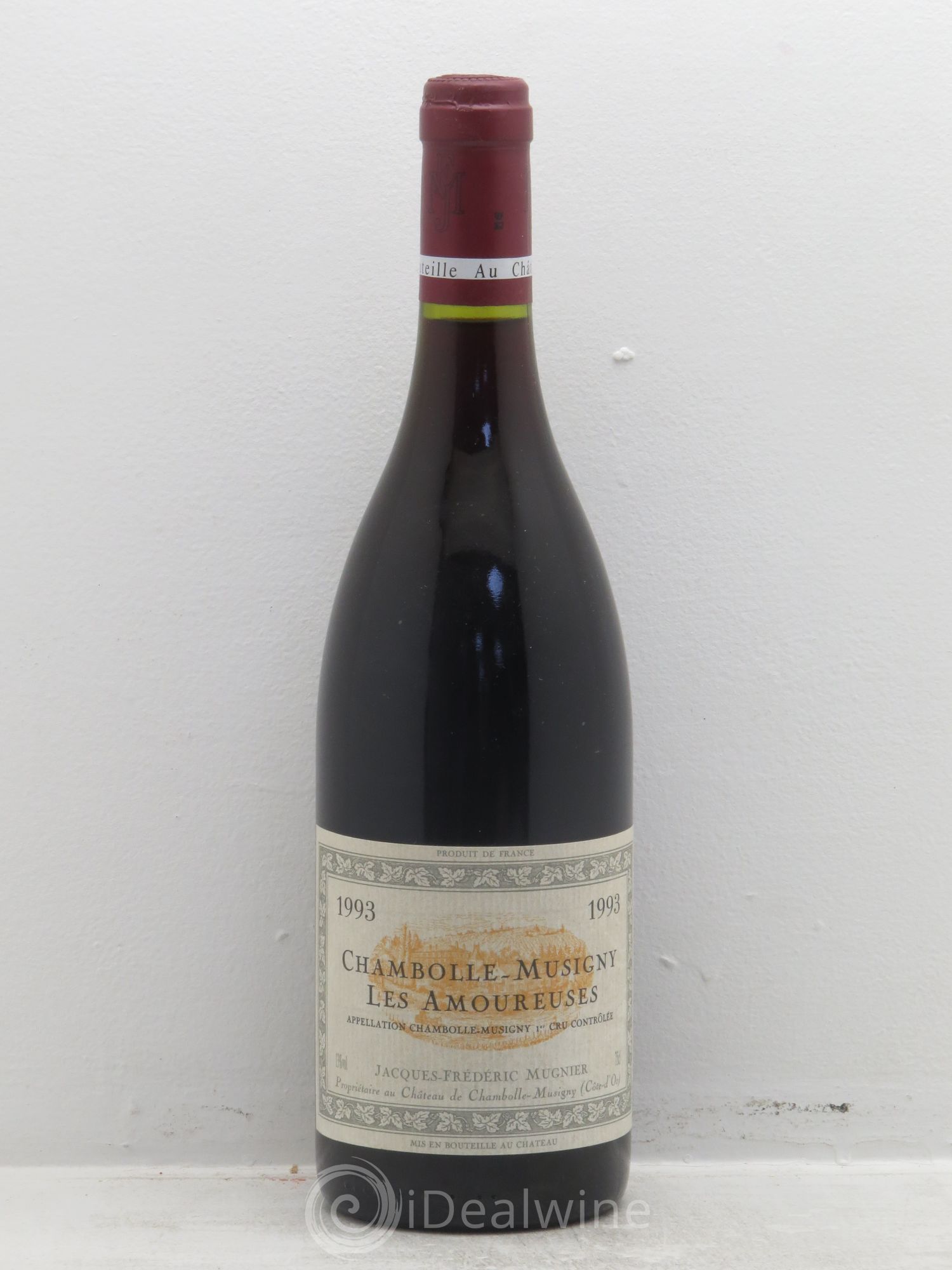 Chambolle-Musigny 1er Cru Les Amoureuses Jacques-Frédéric Mugnier 1993 - Lot de 1 bouteille - 0
