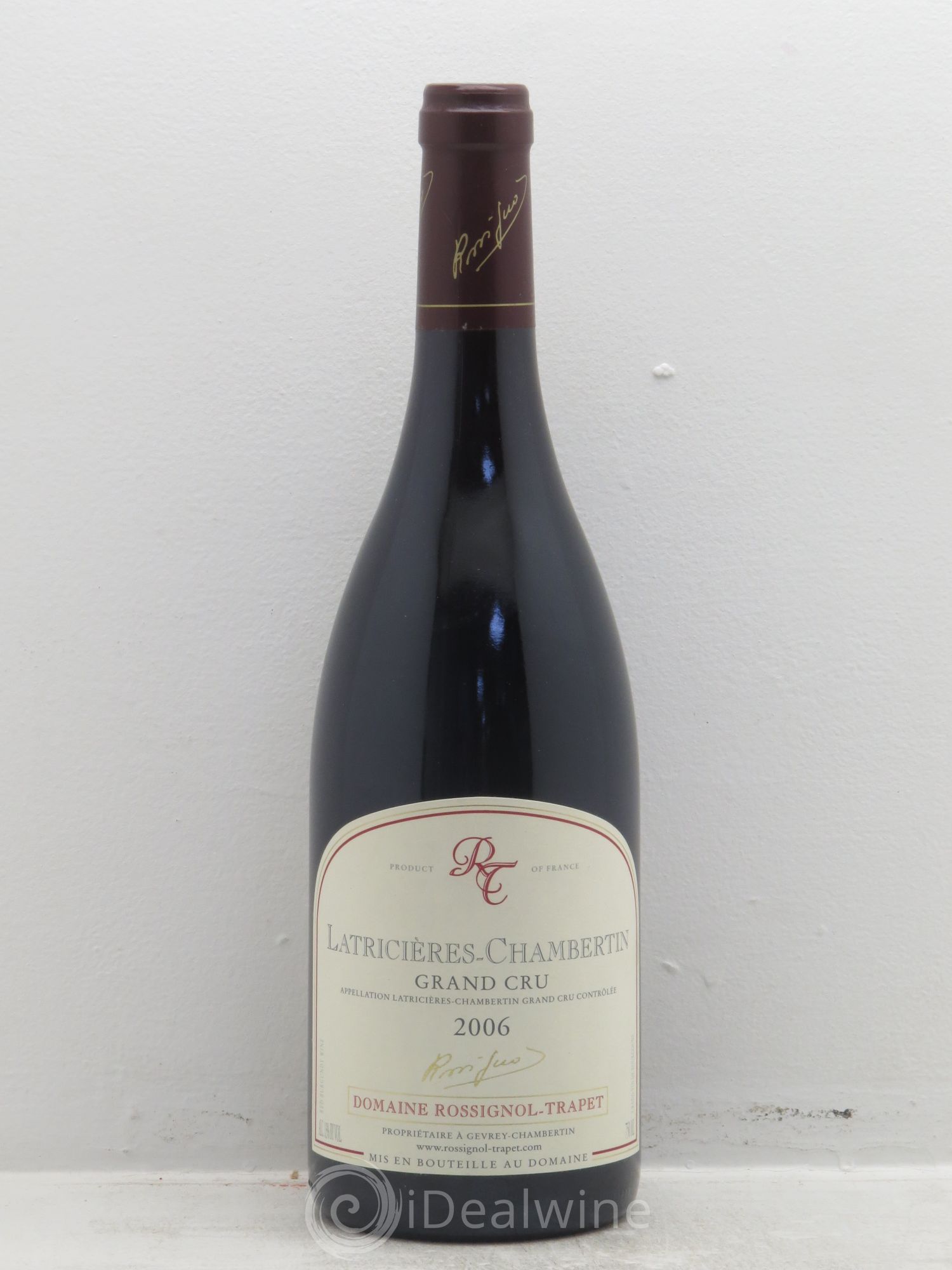 Latricières-Chambertin Grand Cru Rossignol-Trapet (Domaine) 2006 - Lot de 1 bouteille - 0