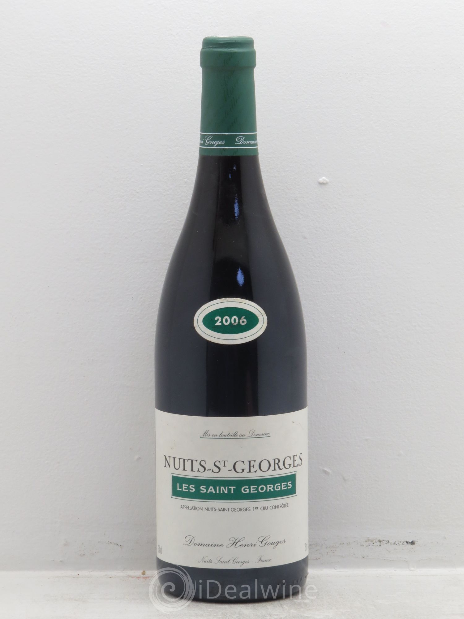 Nuits-Saint-Georges 1er Cru Les Saints Georges Henri Gouges 2006 - Lot de 1 bouteille - 0