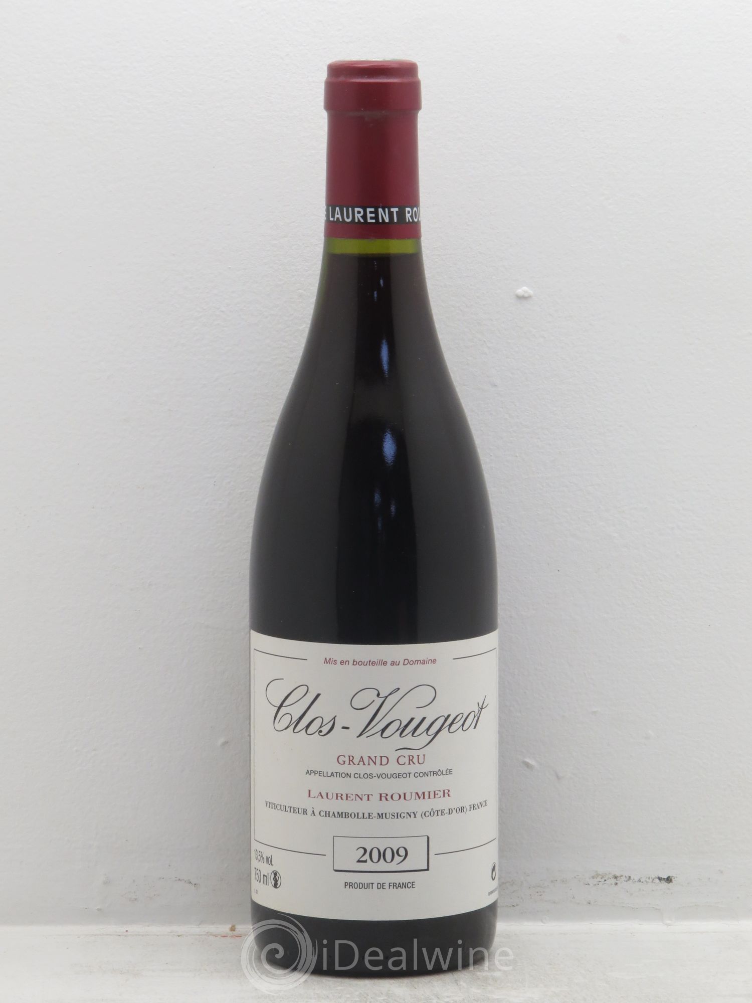 Clos de Vougeot Grand Cru Laurent Roumier 2009 - Lot de 1 bouteille - 0
