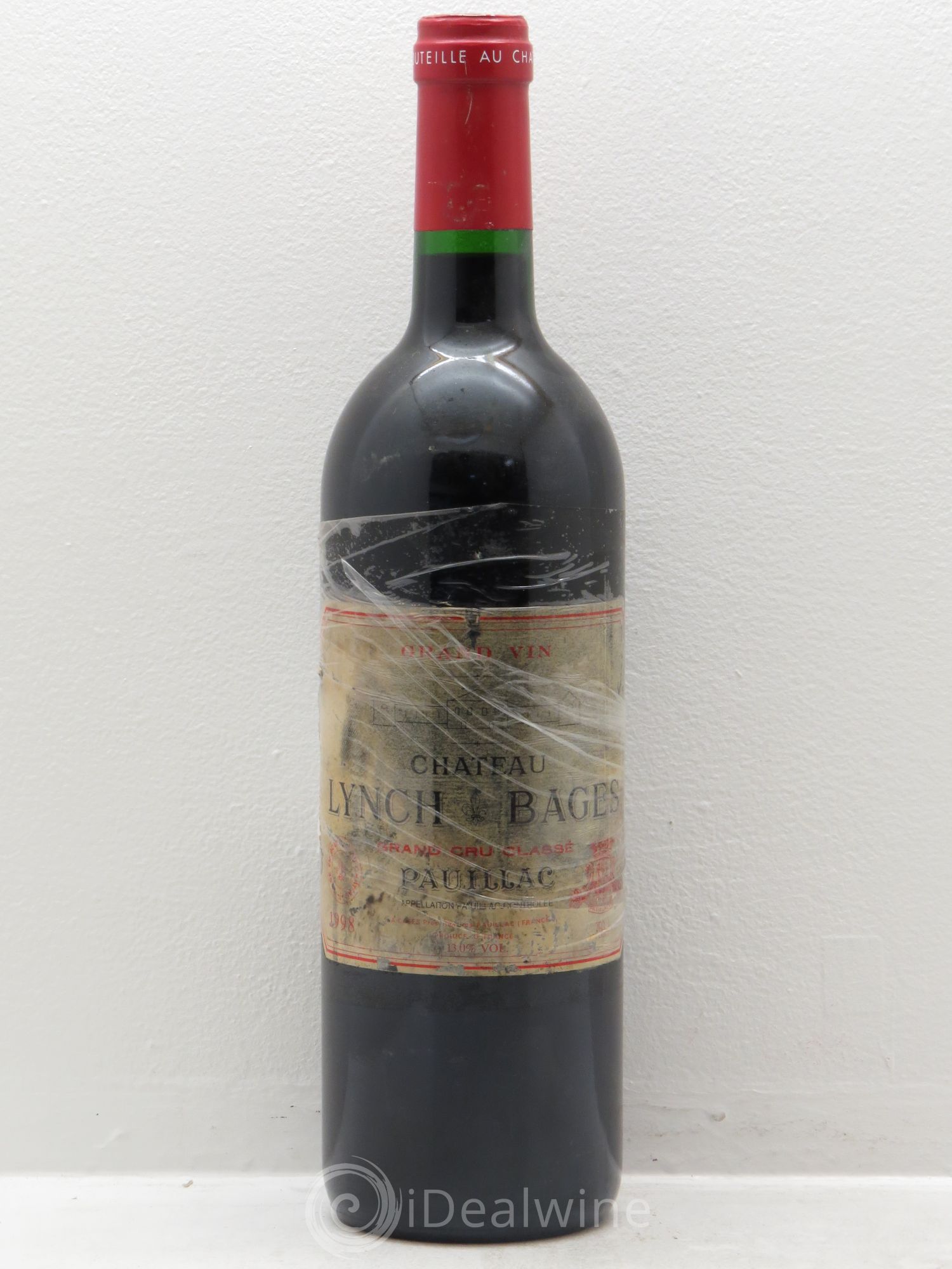 Château Lynch Bages 5ème Grand Cru Classé 1998 - Lot de 1 bouteille - 0