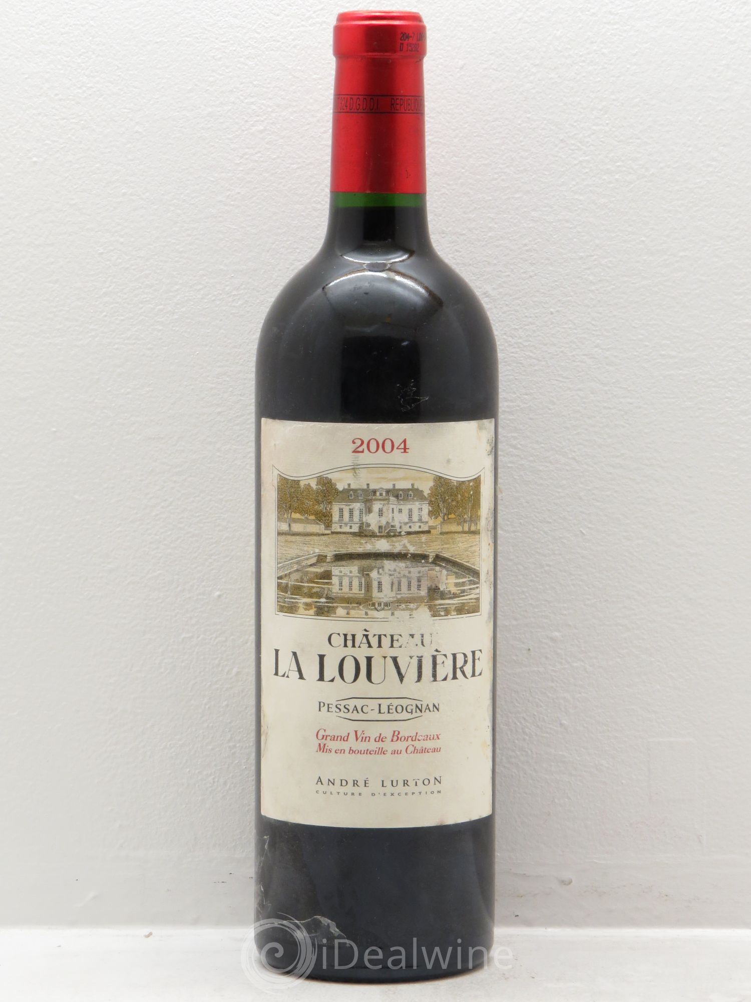 Château la Louvière 2004 - Lot de 1 bouteille - 0
