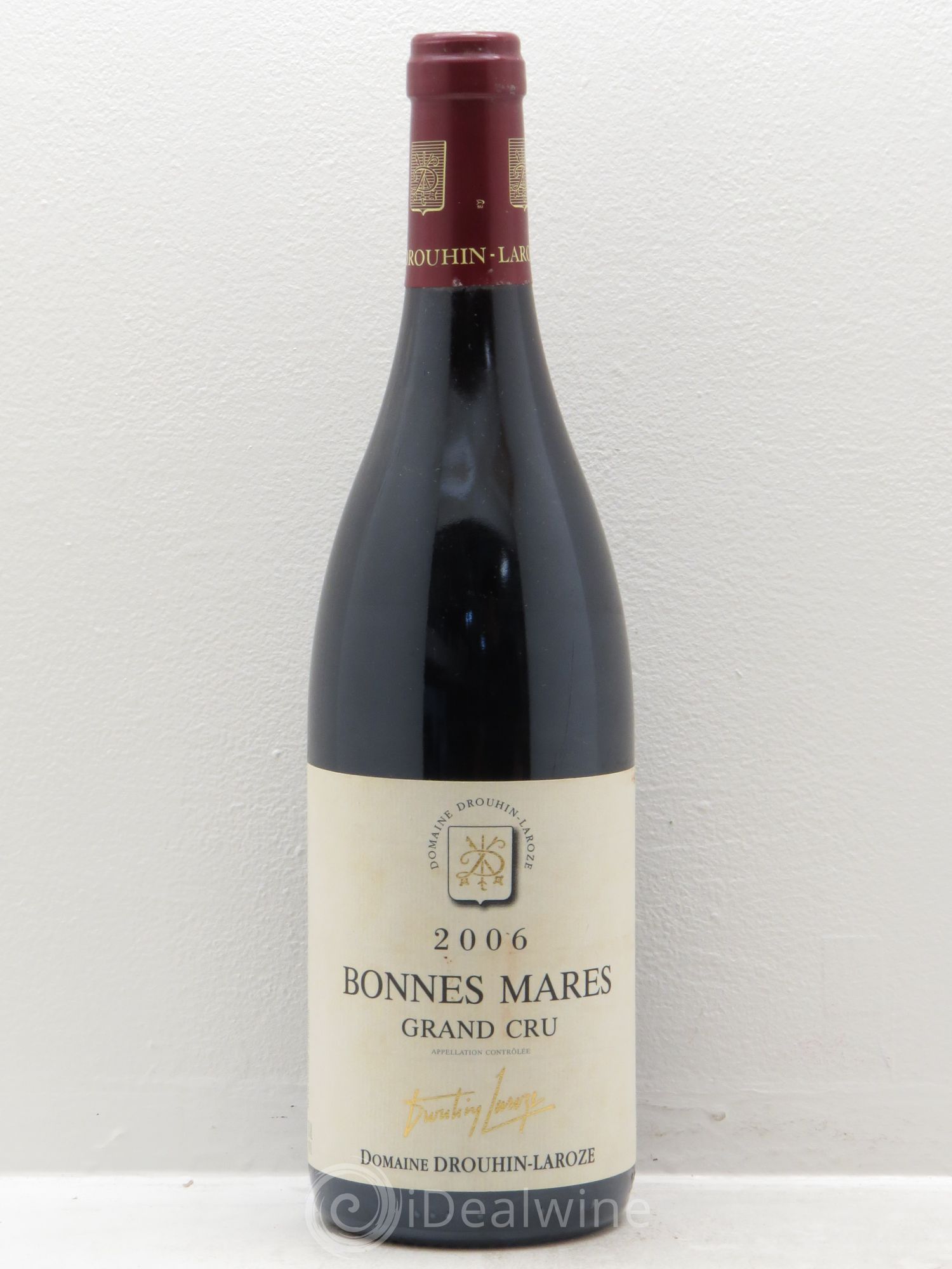 Bonnes-Mares Grand Cru Domaine Drouhin-Laroze 2006 - Lot de 1 bouteille - 0
