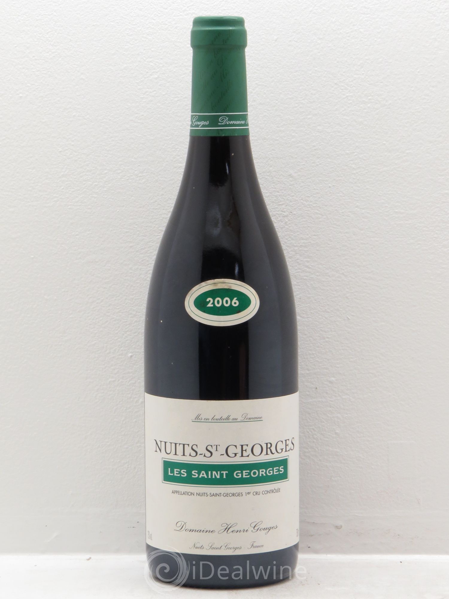 Nuits-Saint-Georges 1er Cru Les Saints Georges Henri Gouges 2006 - Lot de 1 bouteille - 0