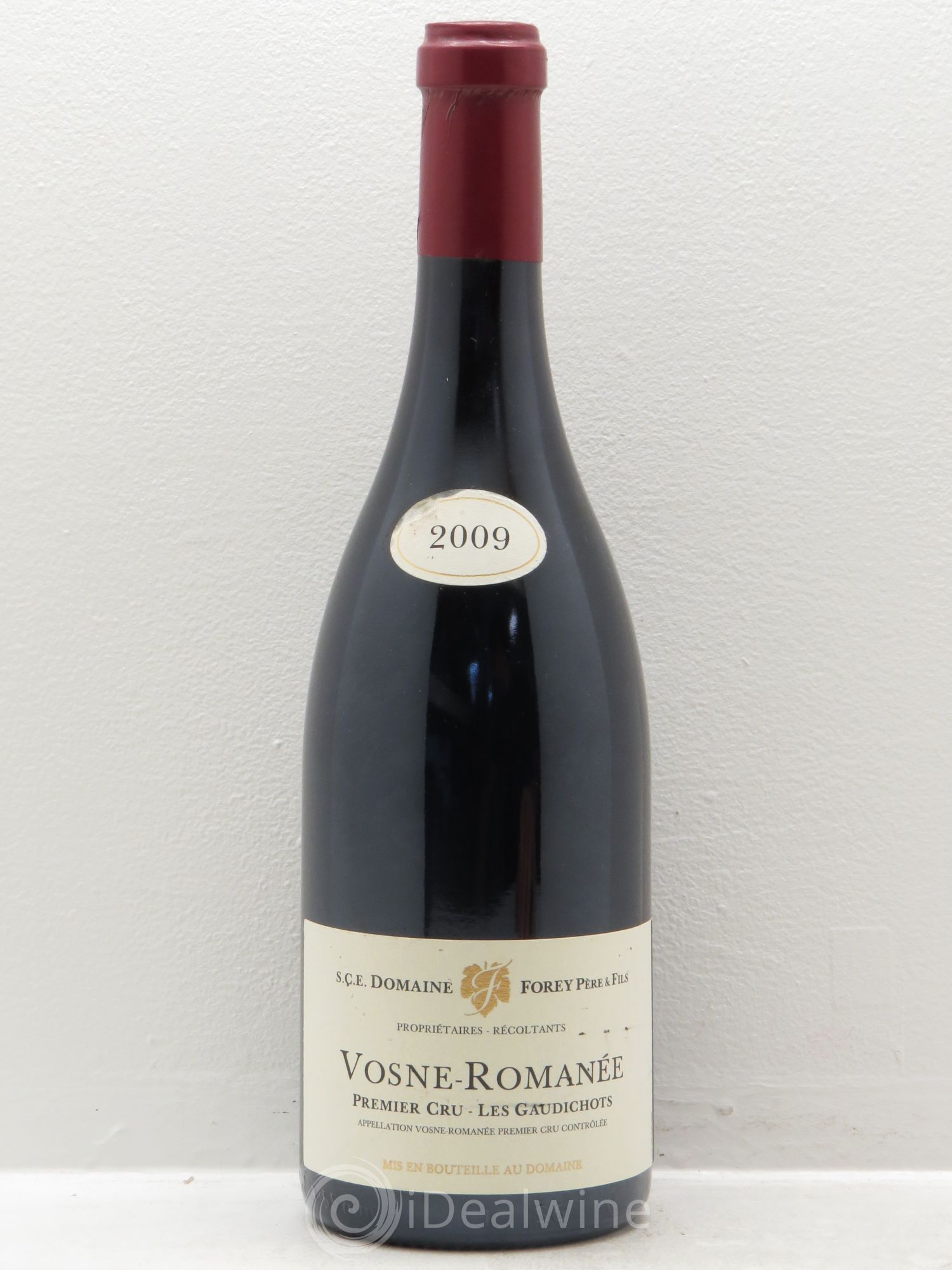 Vosne-Romanée 1er Cru Les Gaudichots Forey Père et Fils (Domaine) 2009 - Posten von 1 Flasche - 0