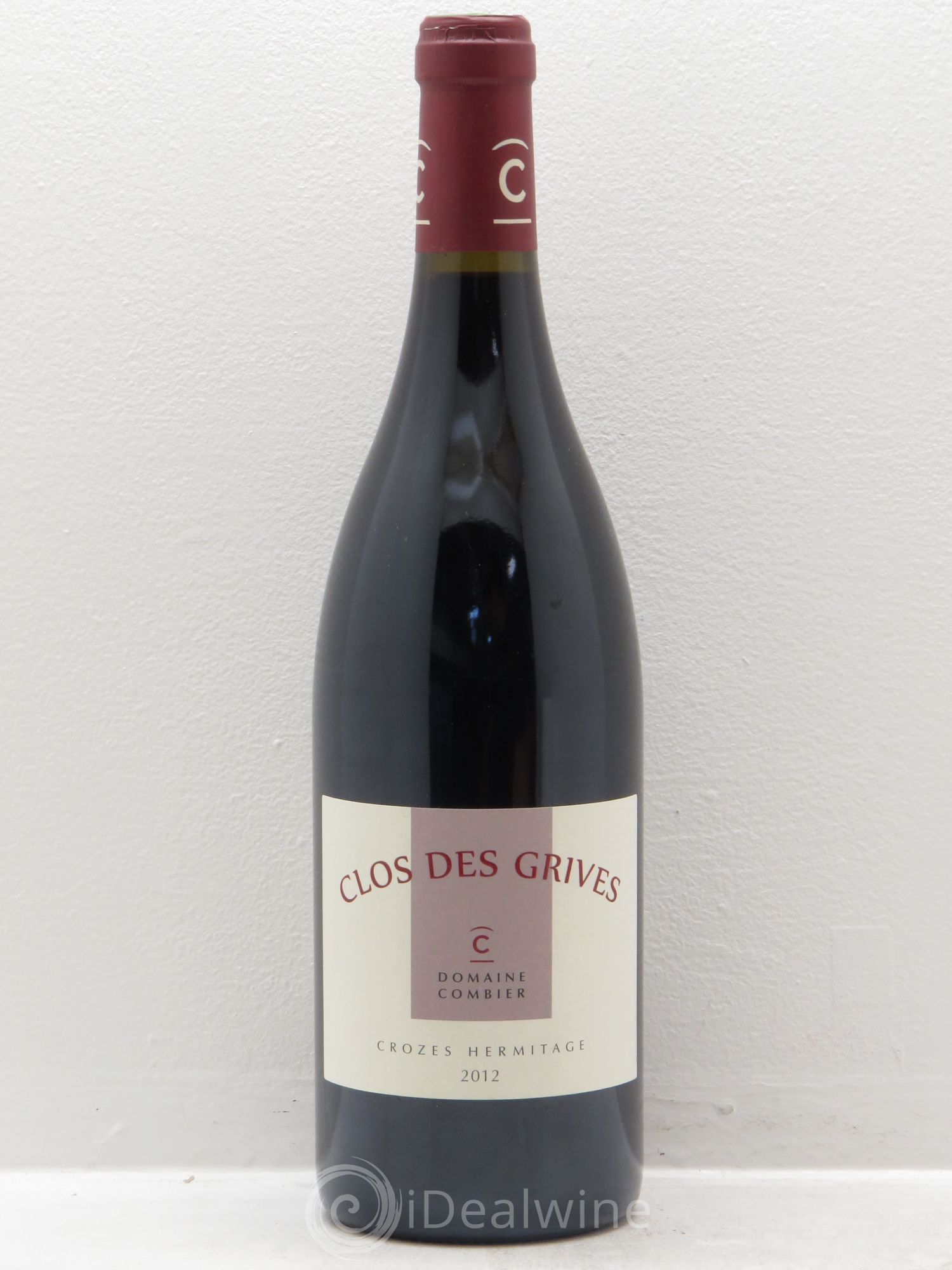 Crozes-Hermitage Clos des Grives Combier 2012 - Lot de 1 bouteille - 0