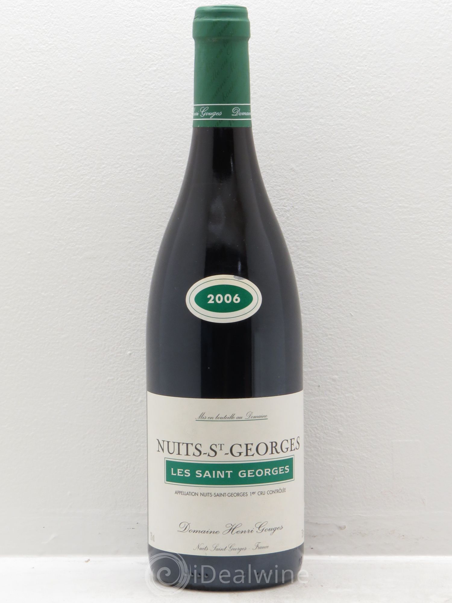 Nuits-Saint-Georges 1er Cru Les Saints Georges Henri Gouges 2006 - Lot de 1 bouteille - 0